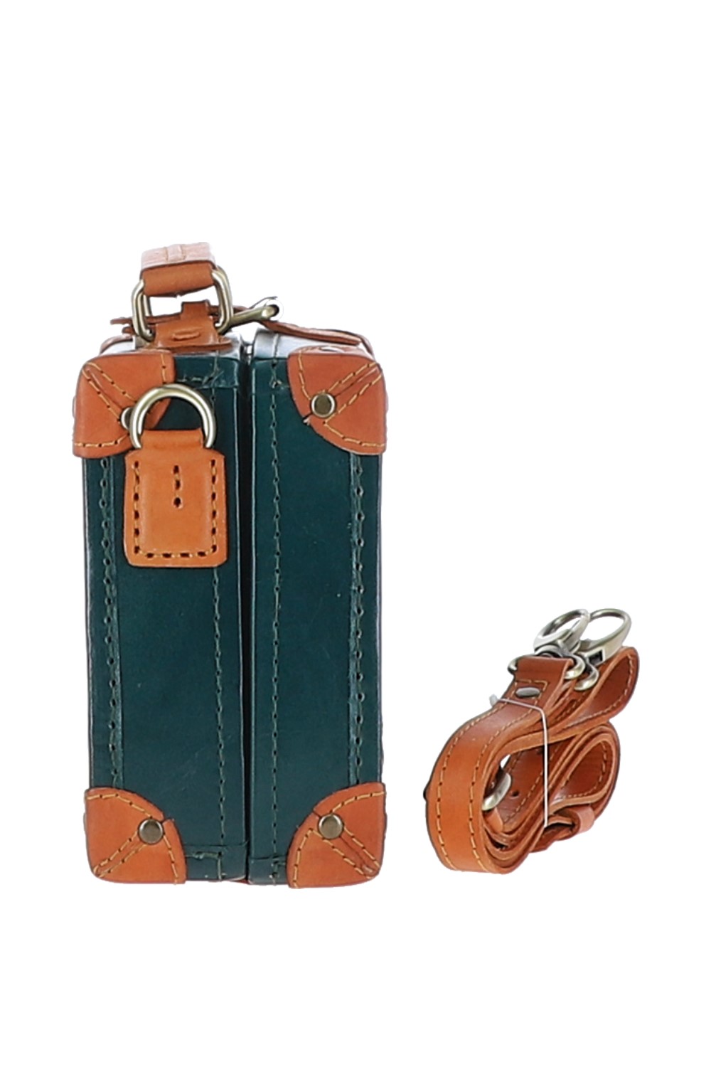 Green Real Leather Trinket Box, Image 5 of 5