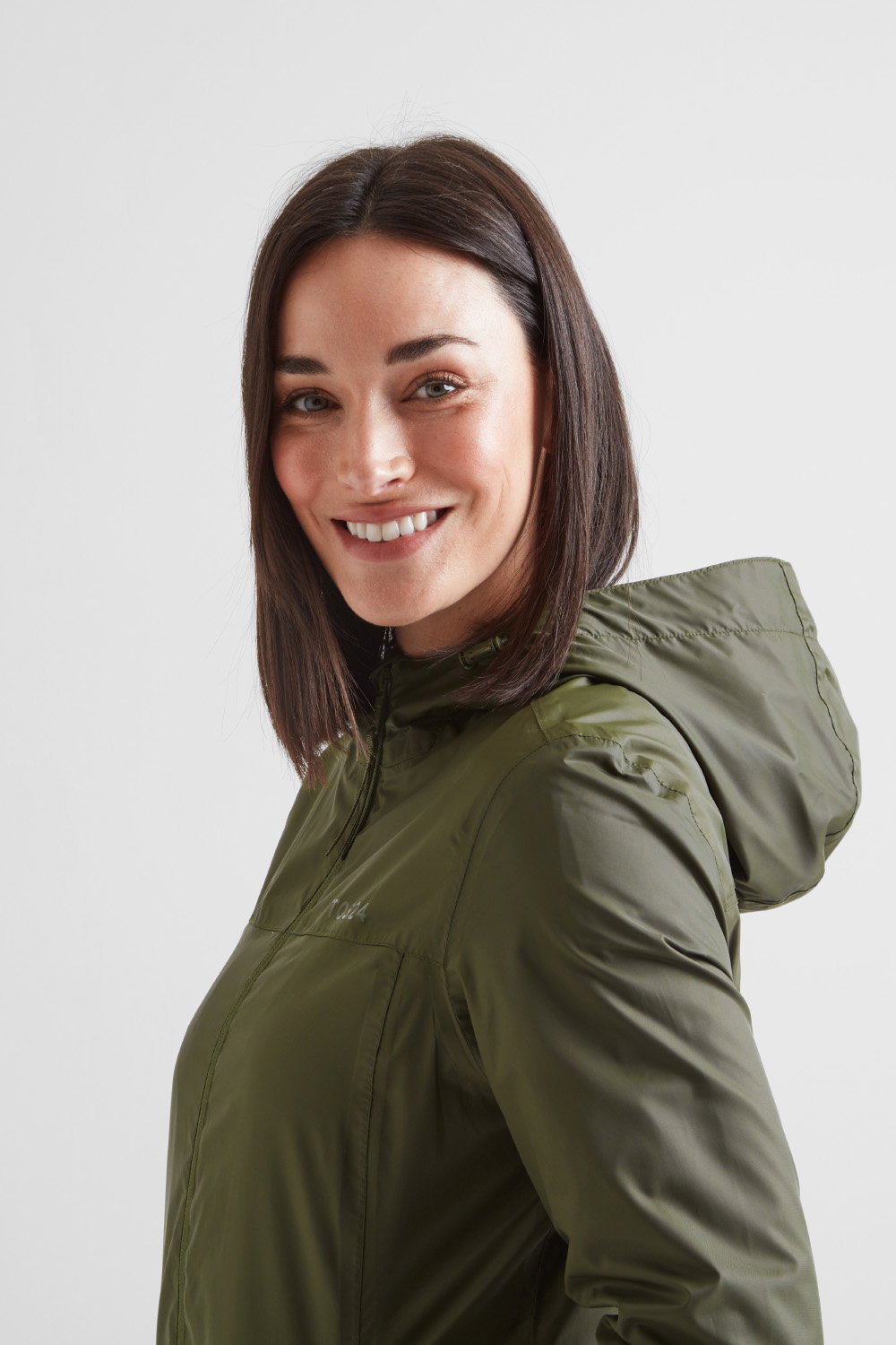 Khaki Craven Waterproof Packaway Jacket, Image 5 of 6