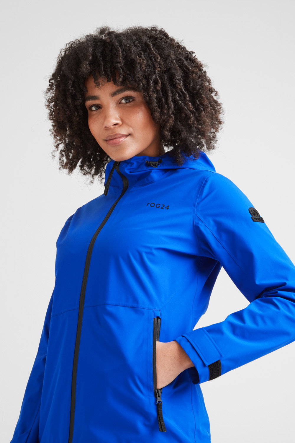 Royal Blue Glyder Performance Waterproof Jacket, Image 5 of 6