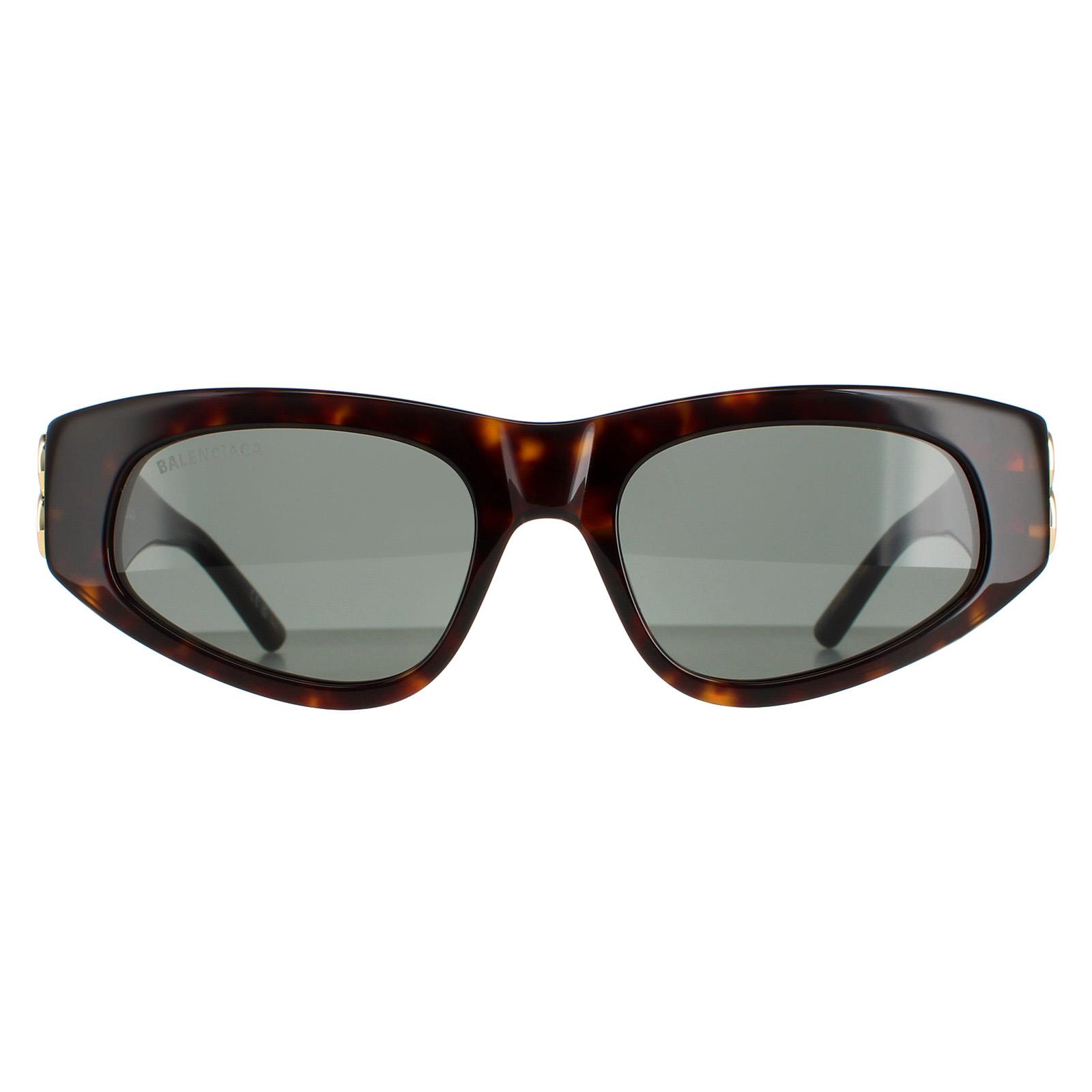 Brown Oval Dark Havana Green BB0095S, Image 1 of 6