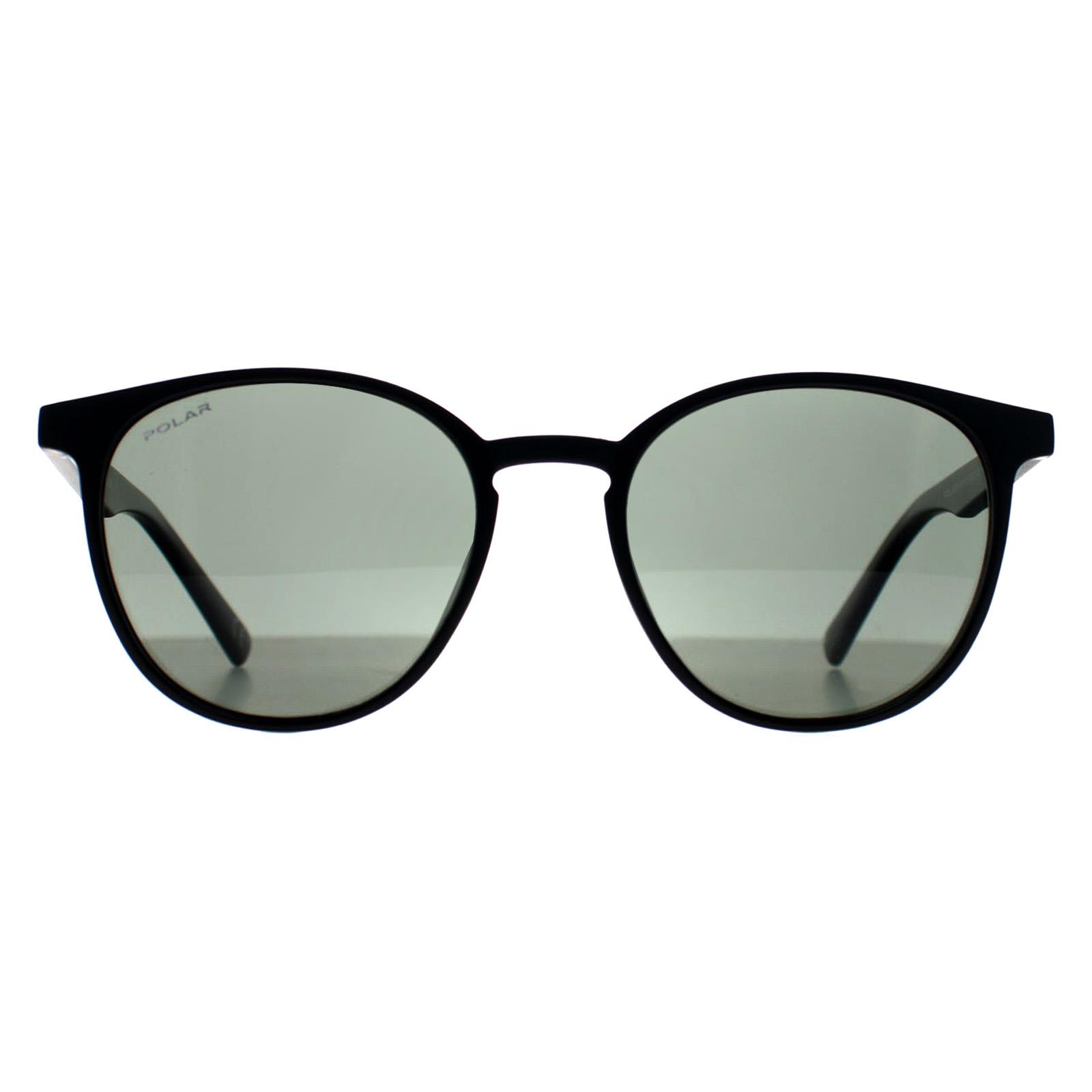 Black Polar Black Round Black Green Echo, Image 1 of 3