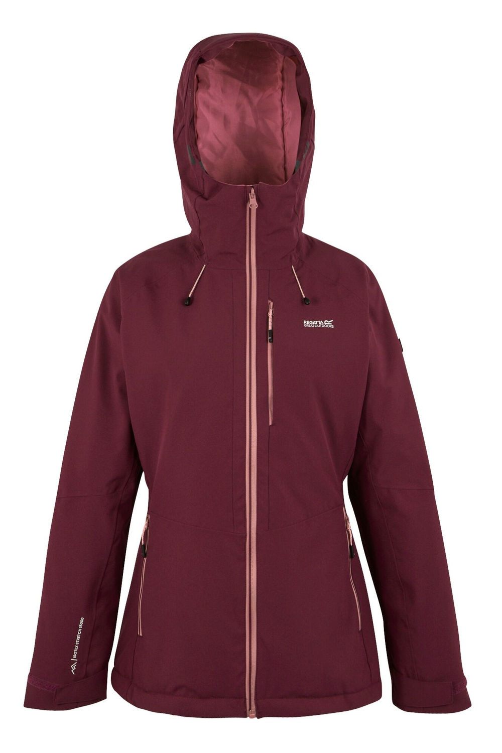 Red Highton Stretch Padded Jacket, Image 1 of 5
