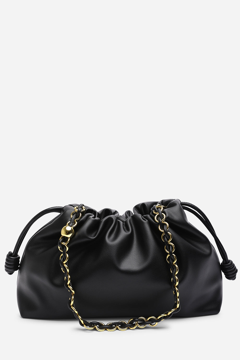 Black Where's That From Black Auric Drawstring Shoulder Bag, Image 6 of 8