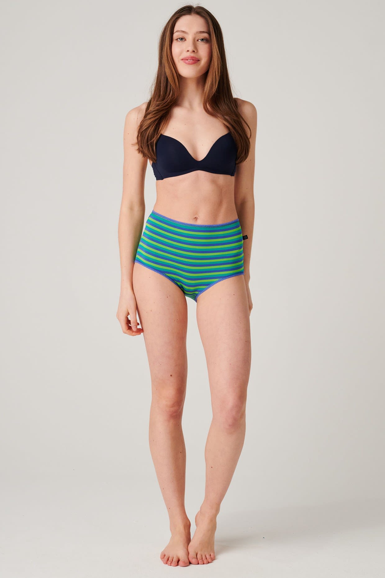 Multi Pack of Four "Perfect Day" Bamboo Full Briefs, Image 7 of 8