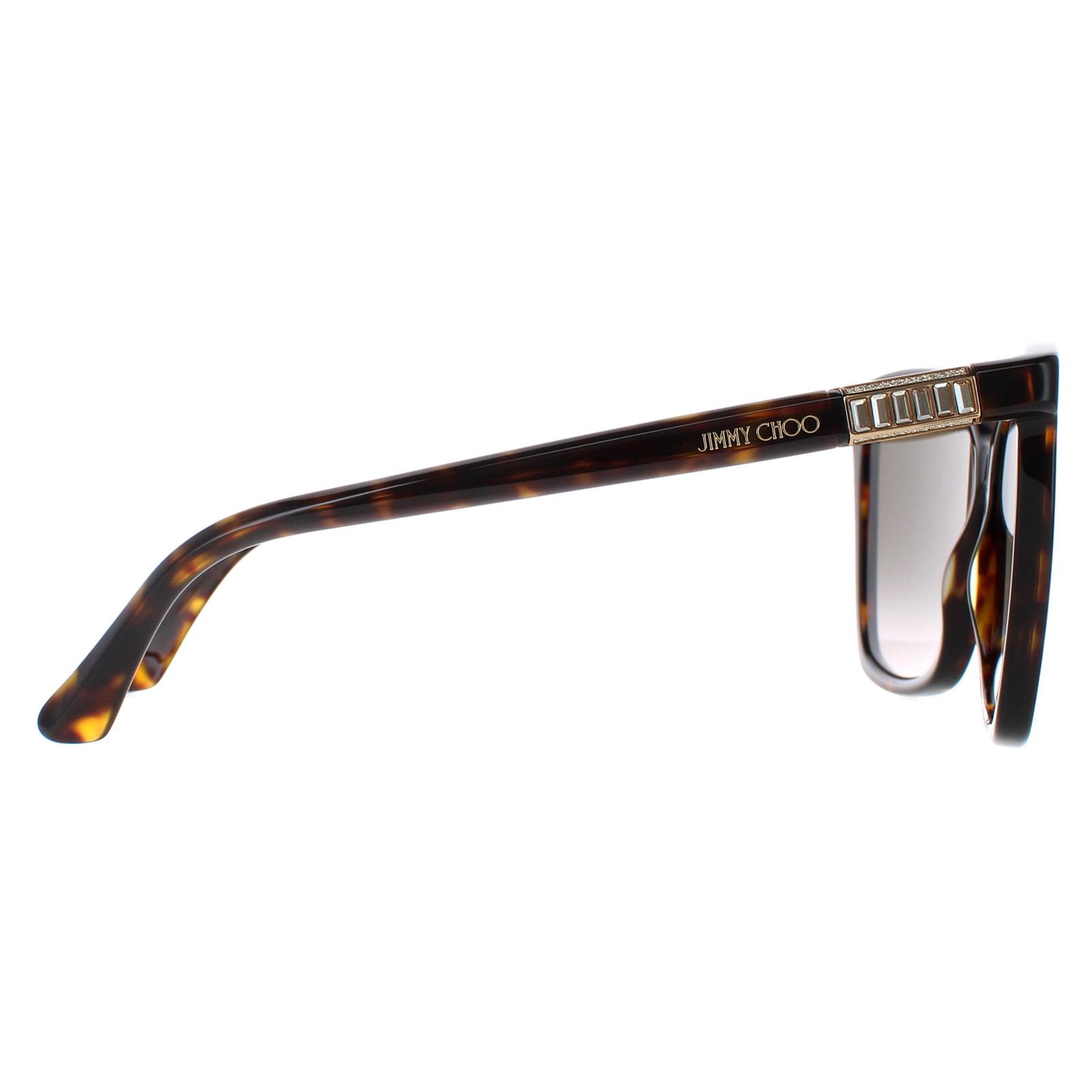Brown Jimmy Choo Brown Square Havana Brown Gradient ALI/S, Image 4 of 6