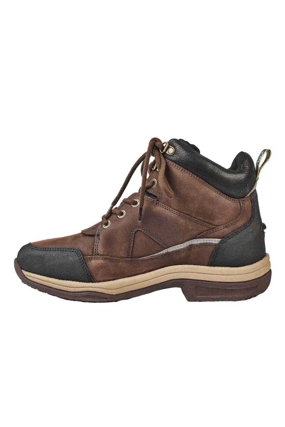 Brown Buffalo Leather Ankle Boots, Image 3 of 5