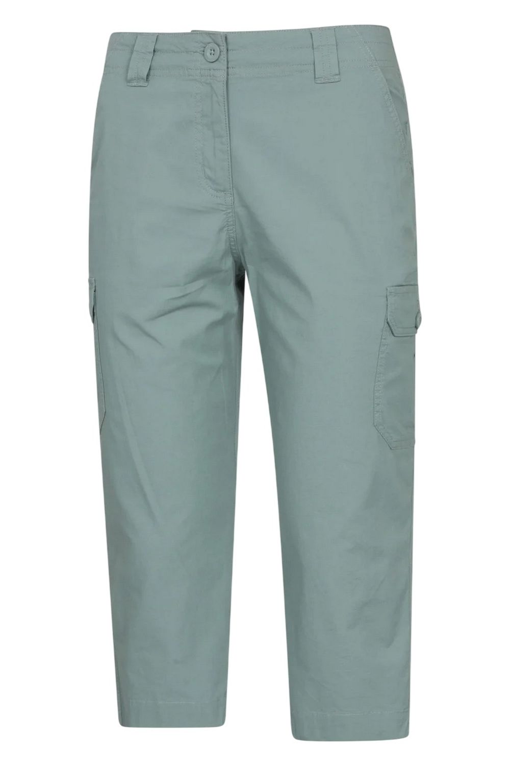 Coastal Stretch Capri Cargo Trousers, Image 3 of 5