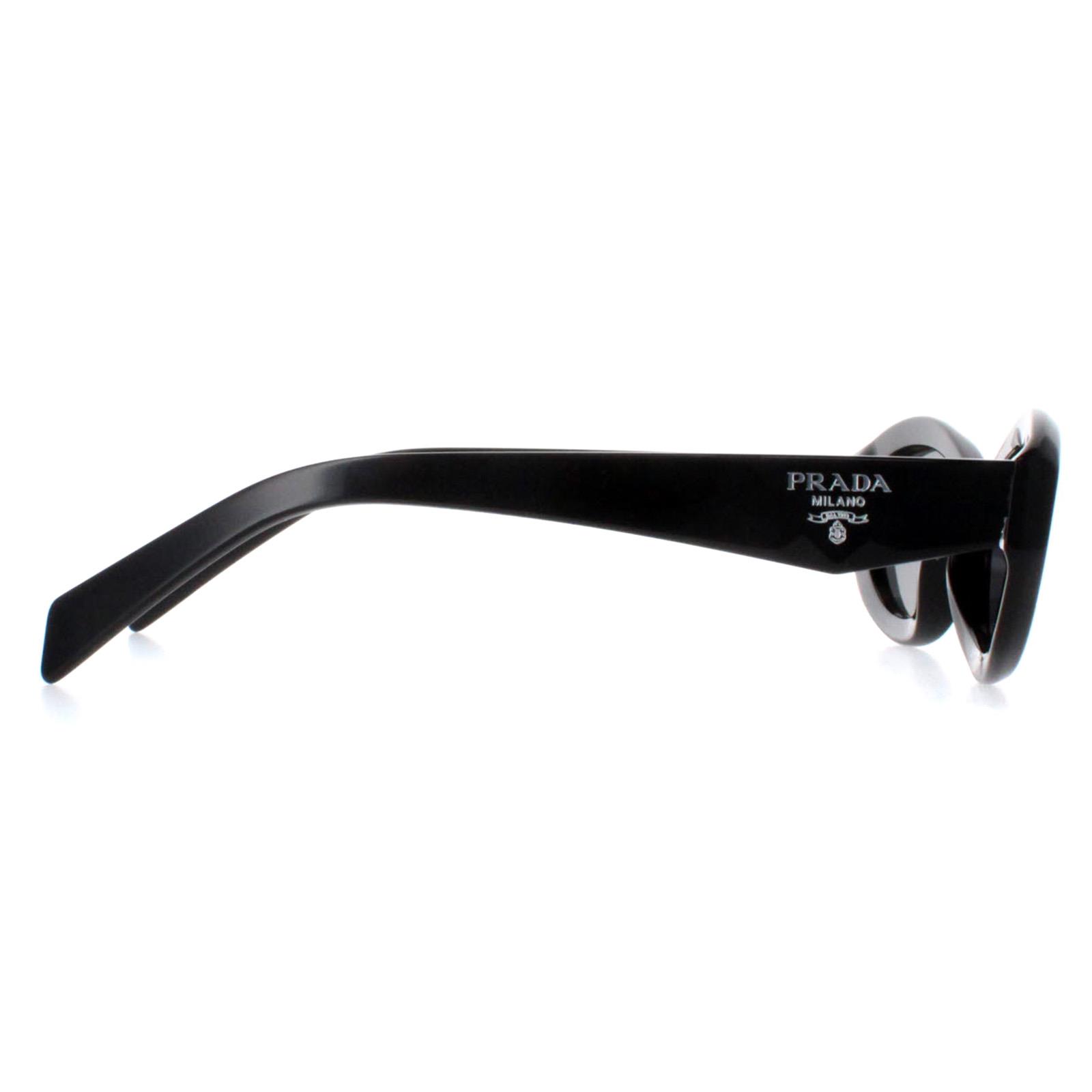 Black Prada Black Oval Black Dark Grey PR26ZS, Image 4 of 4