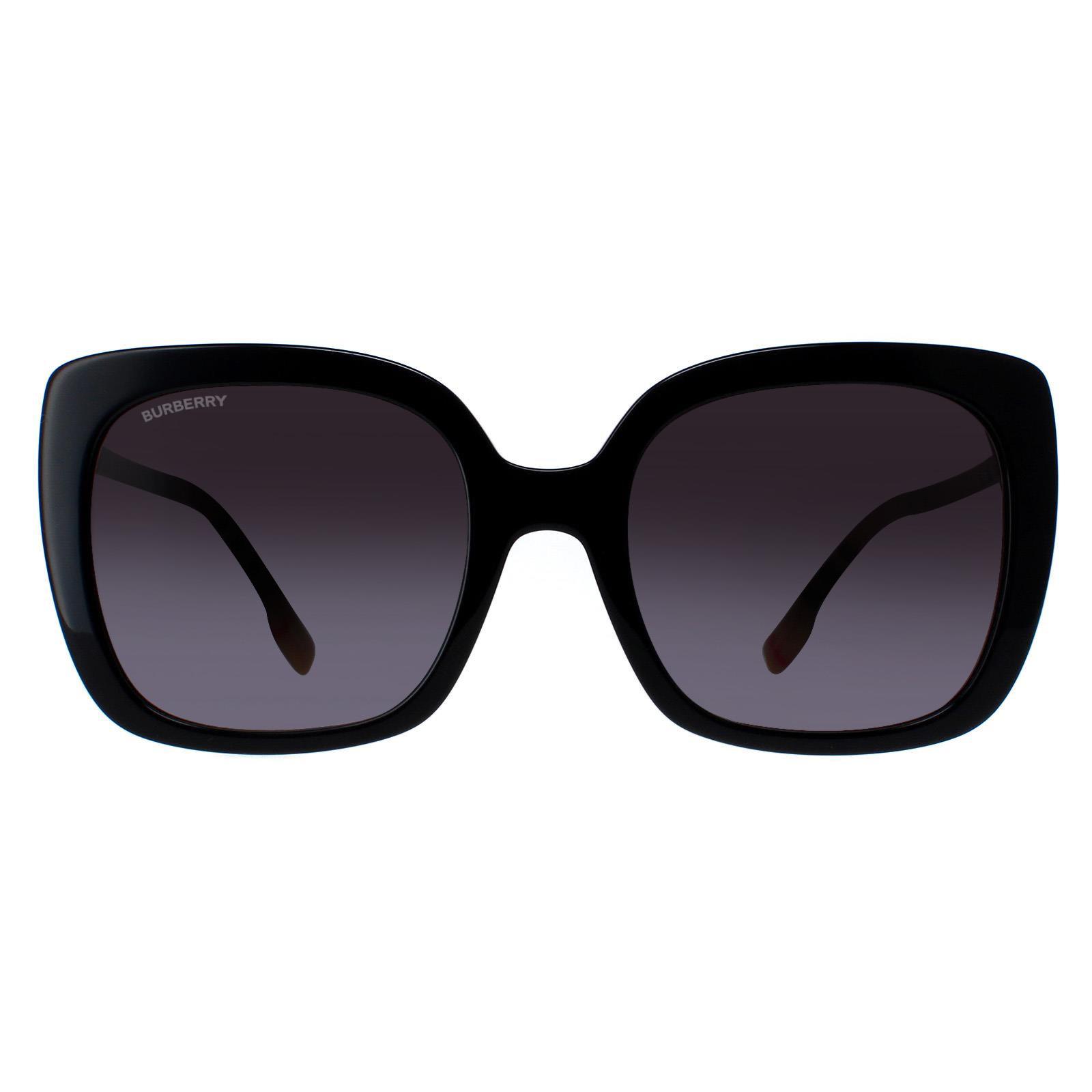 Black Burberry Black Square Black Grey Gradient BE4323, Image 1 of 5
