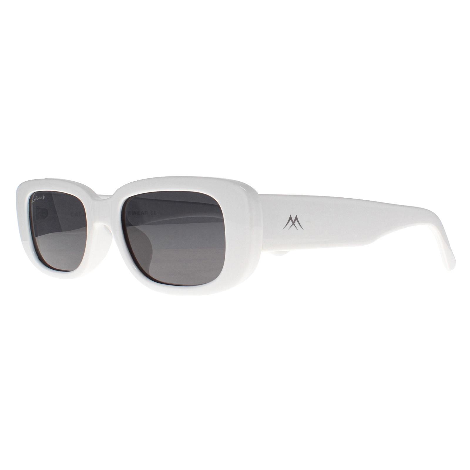 White Montana White Rectangle White Smoke Grey Polarized MP65, Image 2 of 3