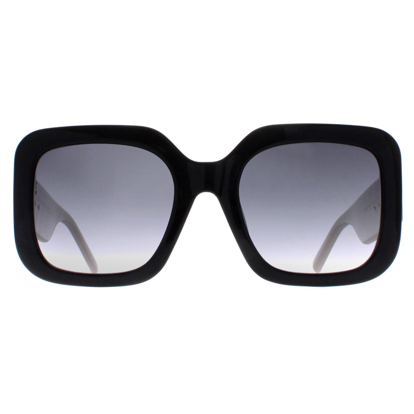 Black Marc Jacobs Black Square Black and White Grey Gradient MARC 647/S, Image 1 of 4