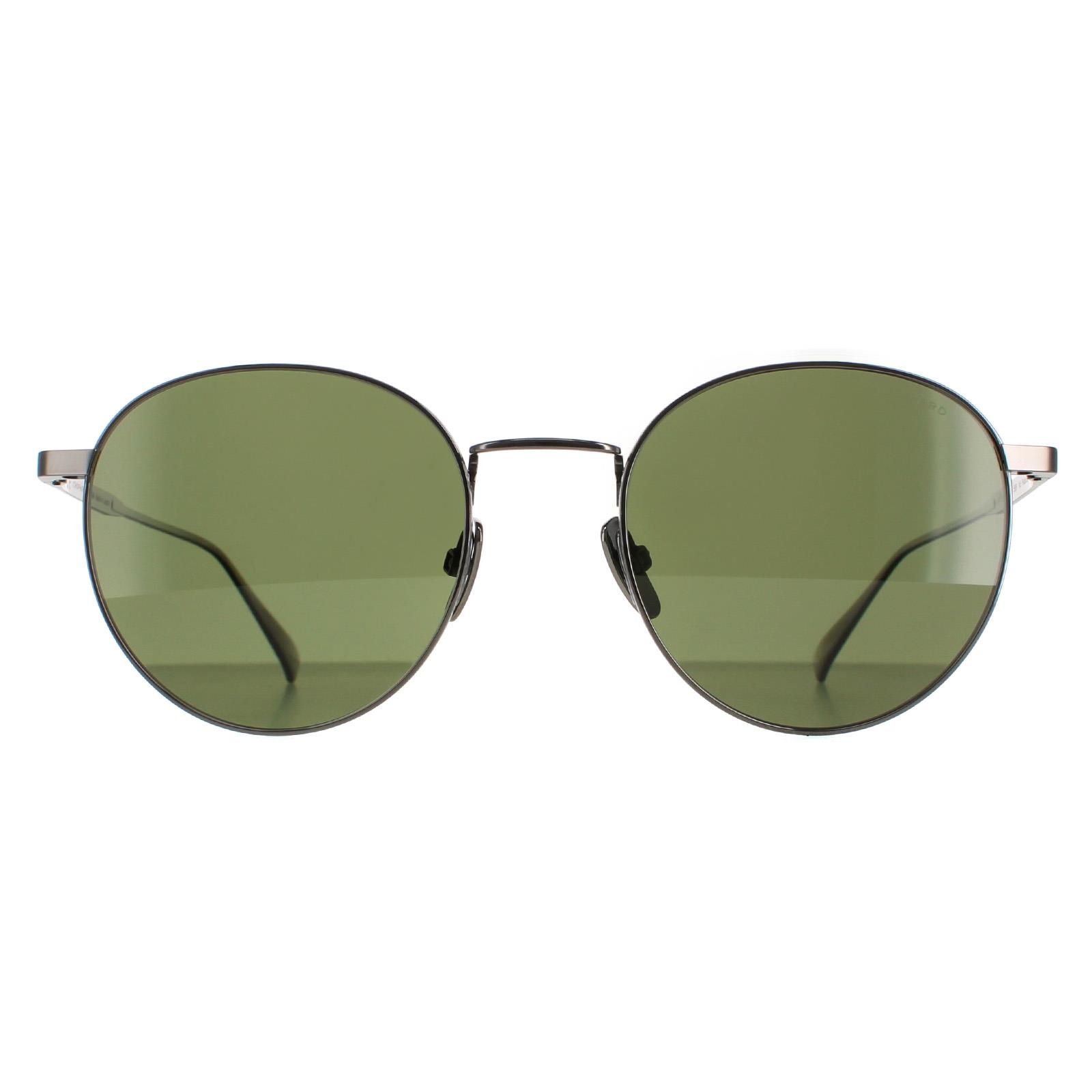 Grey Round Polished Grey Green Polarized SCHC77M, Image 1 of 4