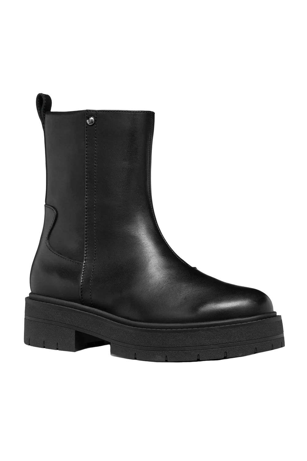 Black D Spherica Ec7 Patent Leather Ankle Boots, Image 1 of 4
