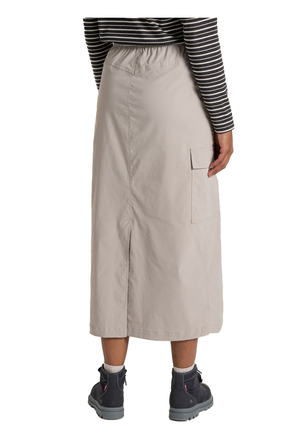 Taupe Pro Nosilife Midi Skirt, Image 2 of 4