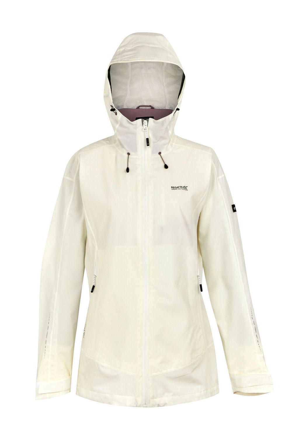 White Okara Waterproof Jacket