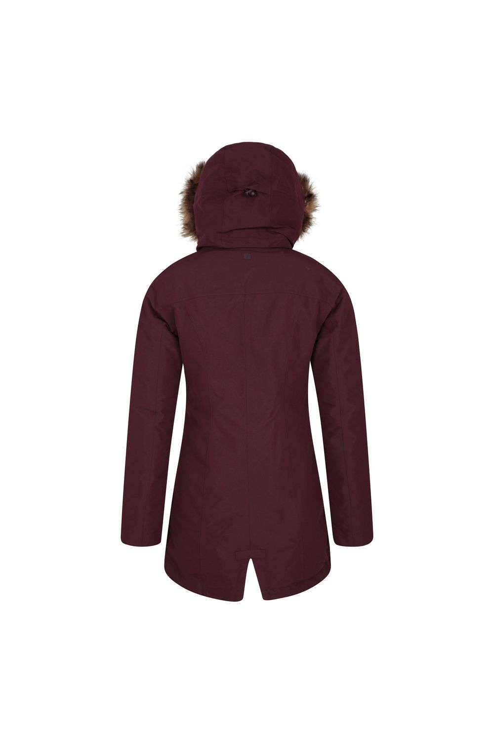 Burgundy Tarka II Long Padded Jacket, Image 2 of 5