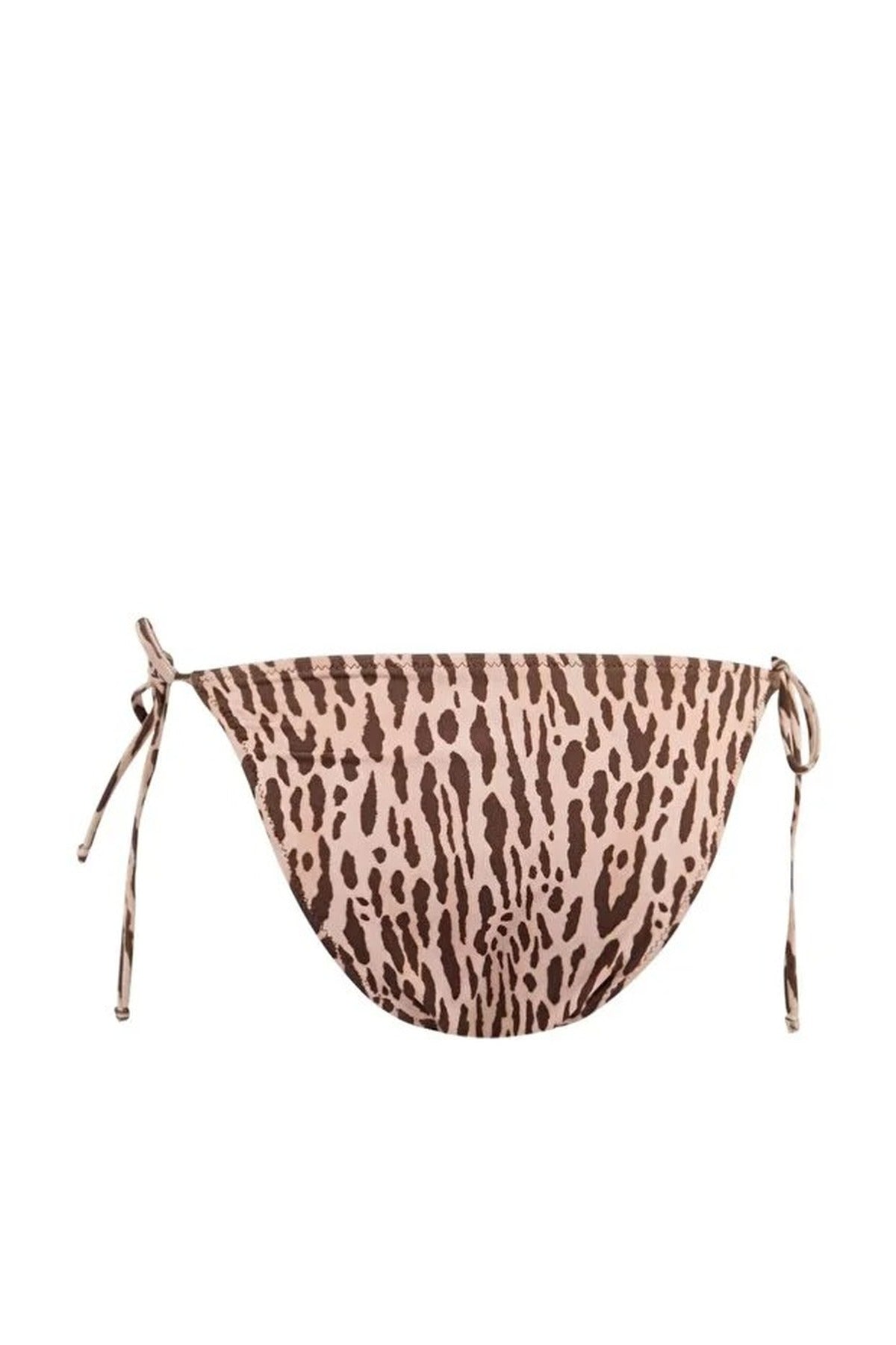Multi Zebra Print Tie Side Bikini Bottom with Adjustable Fit, Image 3 of 4