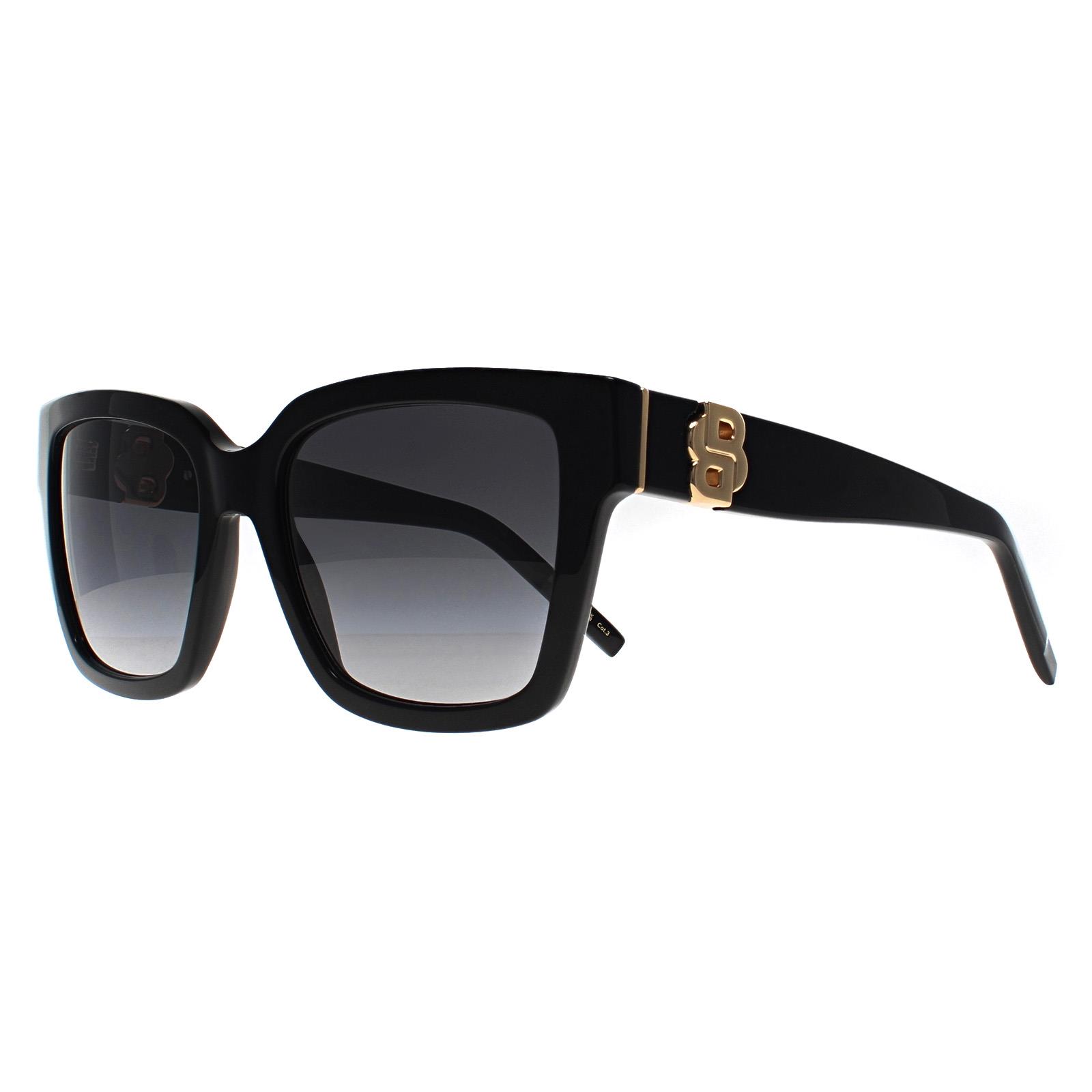Black Hugo Boss Black Square Black Dark Grey Gradient BOSS 1744/S, Image 2 of 4