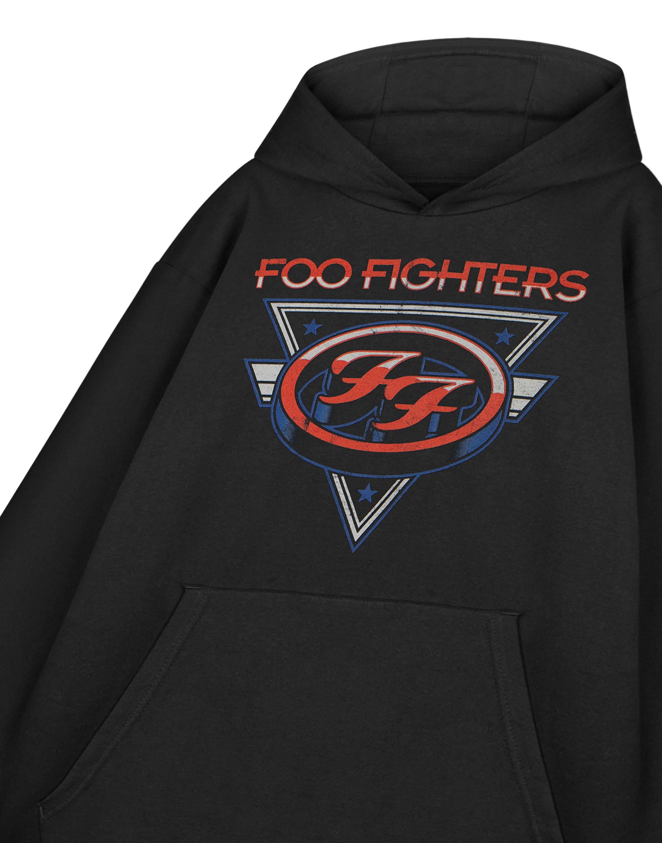 Black Foo Fighters Triangle Stars Hoodie, Image 5 of 6