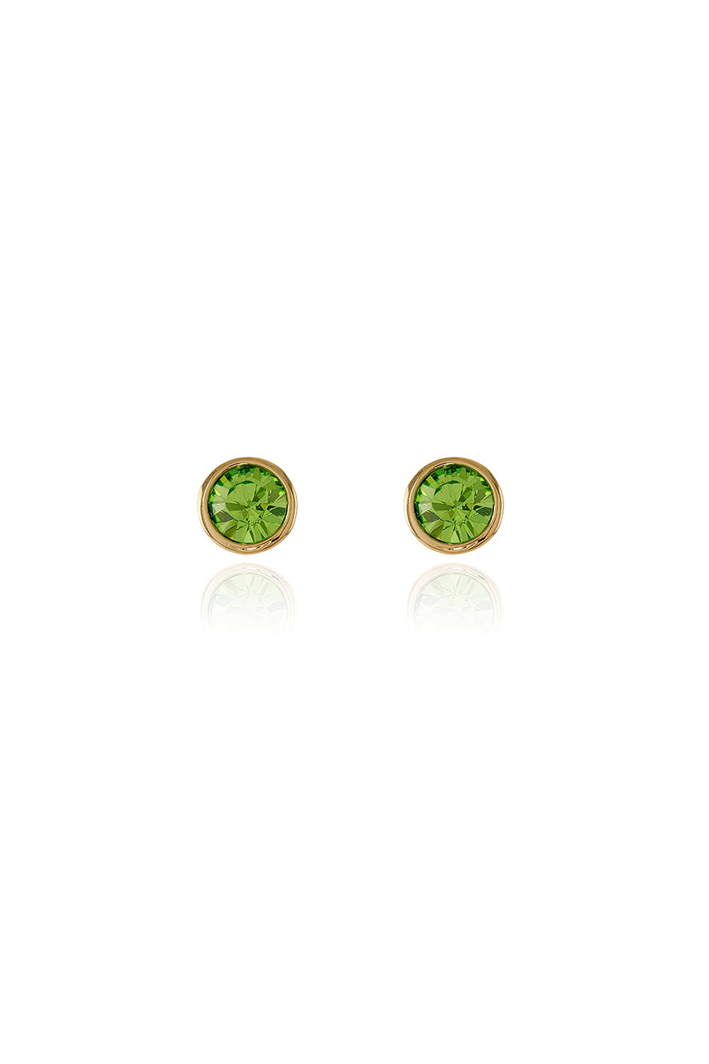 Green Cachet London Thisbe Gold Peridot Earrings, Image 1 of 2