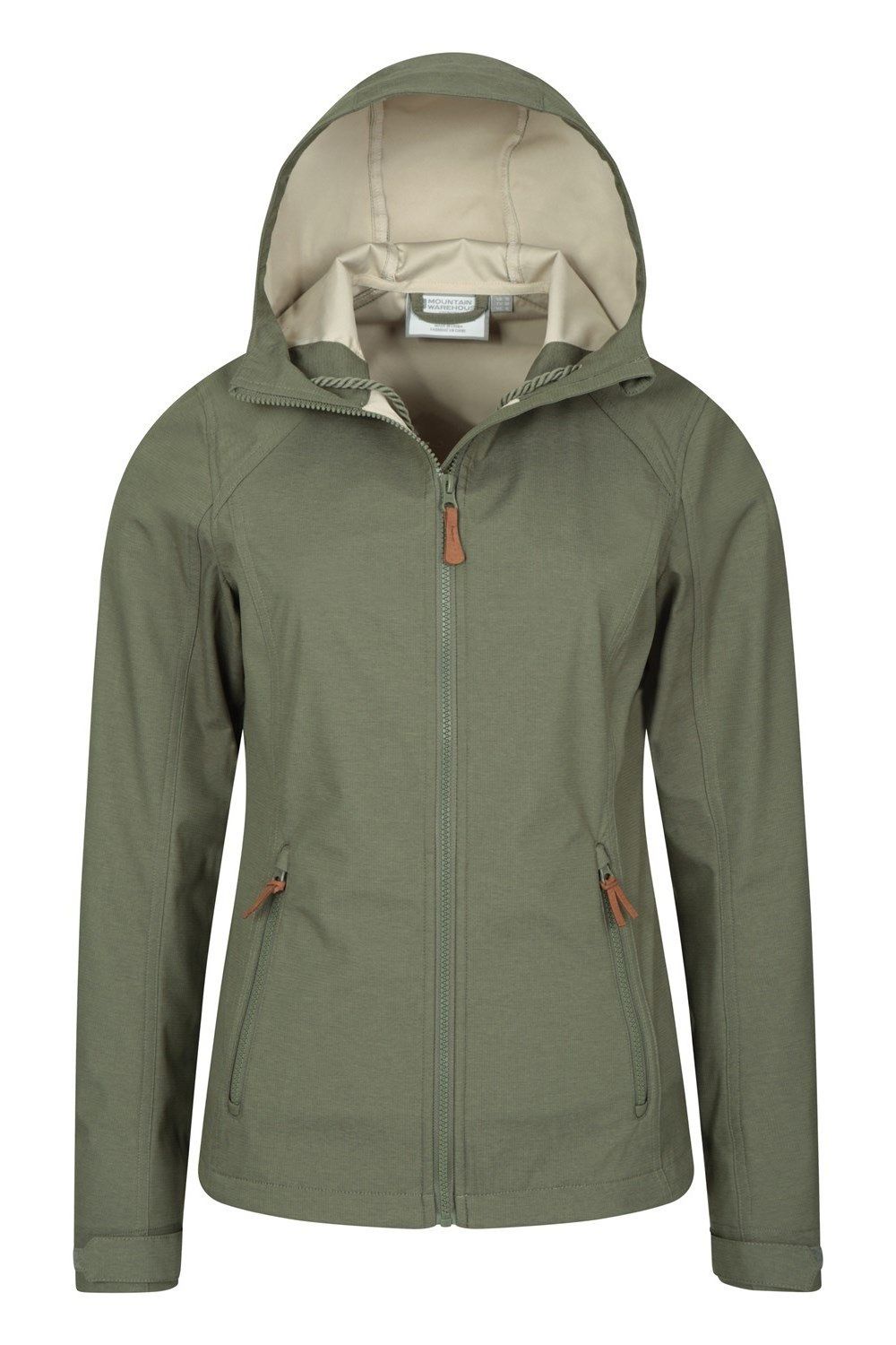 Khaki Iona Soft Shell Jacket, Image 5 of 8