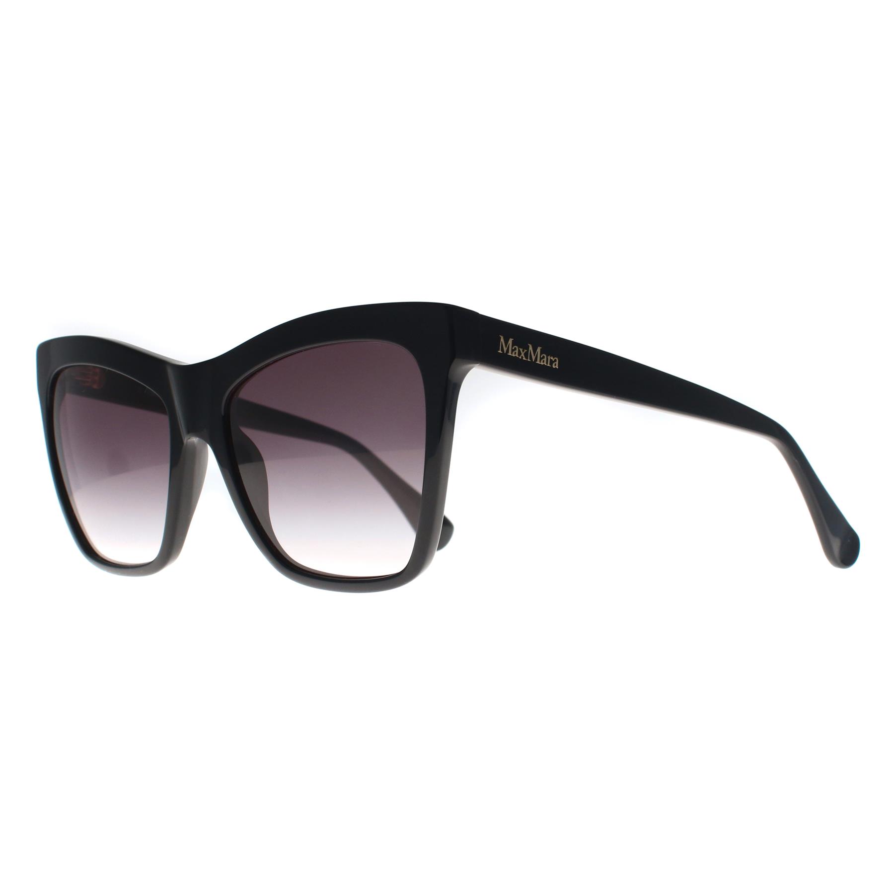 Black Cat Eye Shiny Black Smoke Grey Gradient MM0008 Logo2, Image 2 of 3