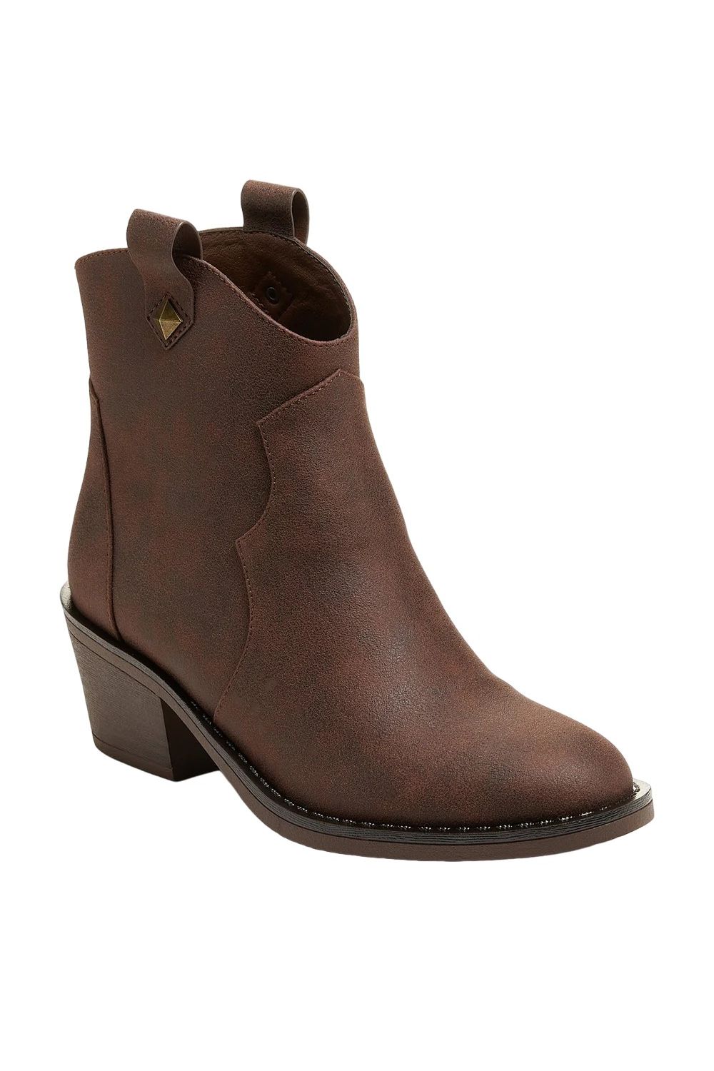 Chocolate Yolanda Ankle Boots, Image 1 of 4