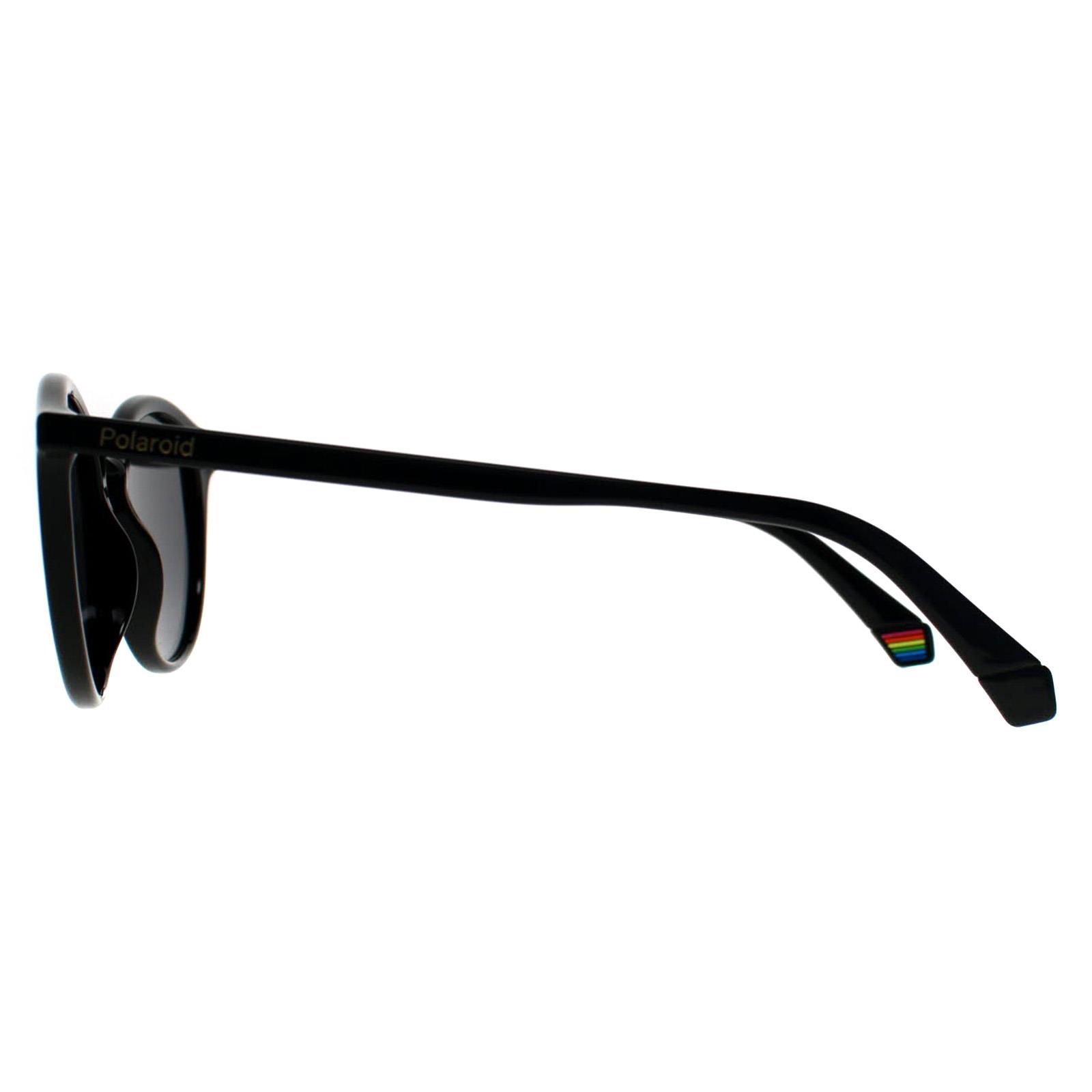 Black Round Black Grey Polarized PLD 6233/S, Image 3 of 3