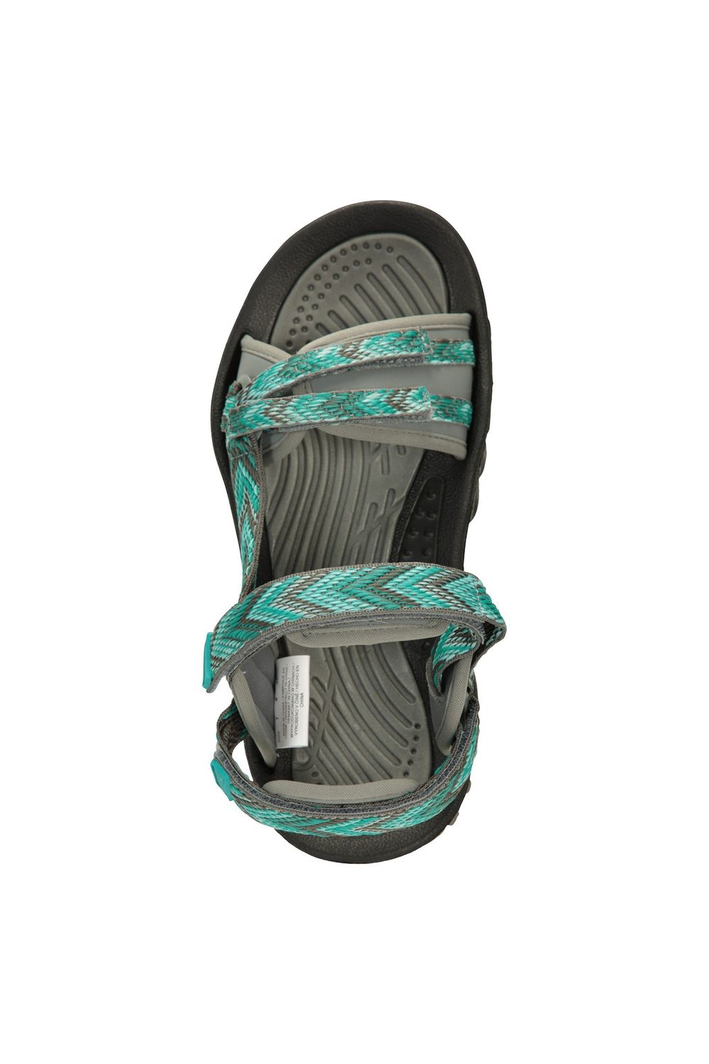 Blue Cyprus Chevron Sandals, Image 5 of 7