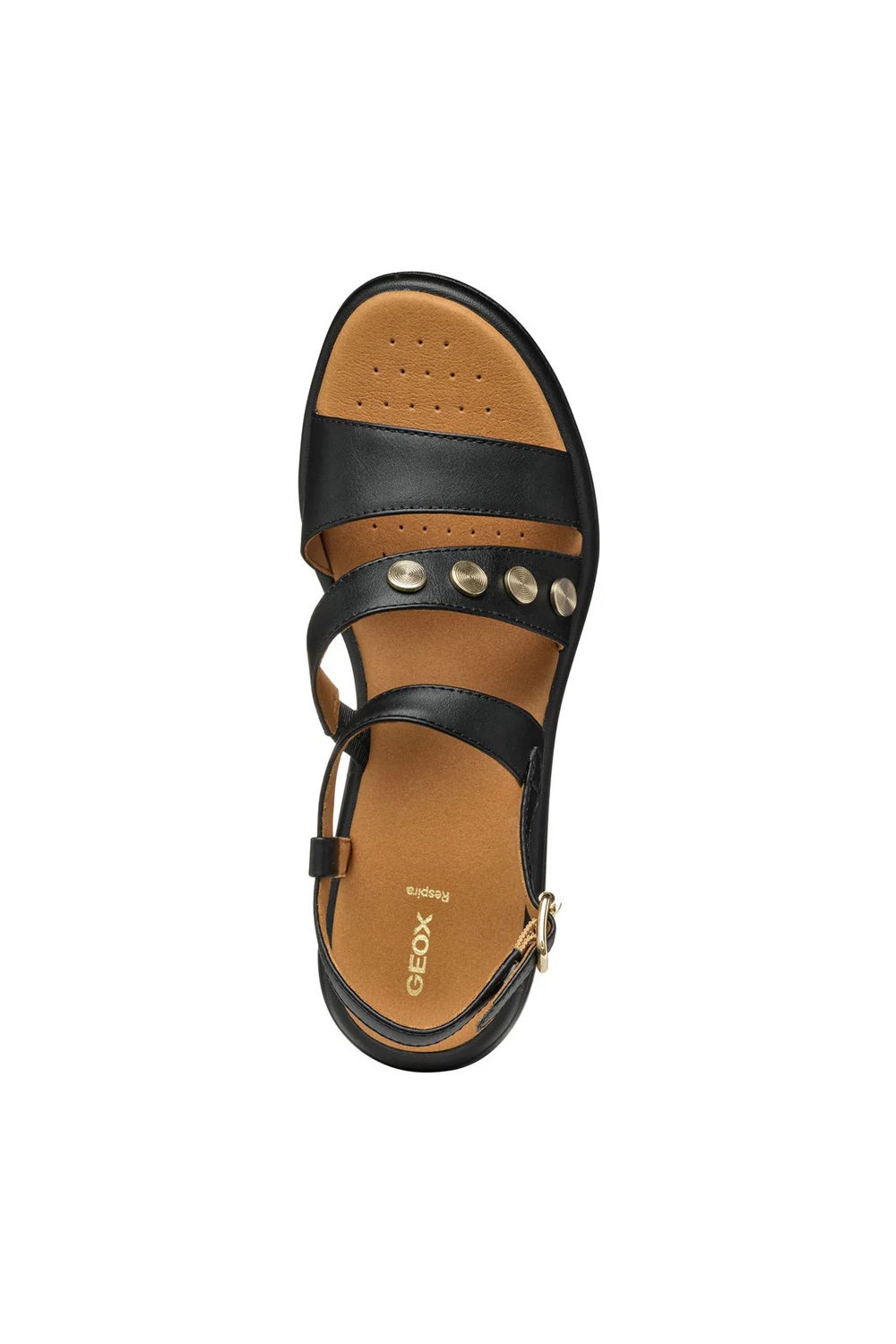 Black D Meliconia Sandals, Image 4 of 5