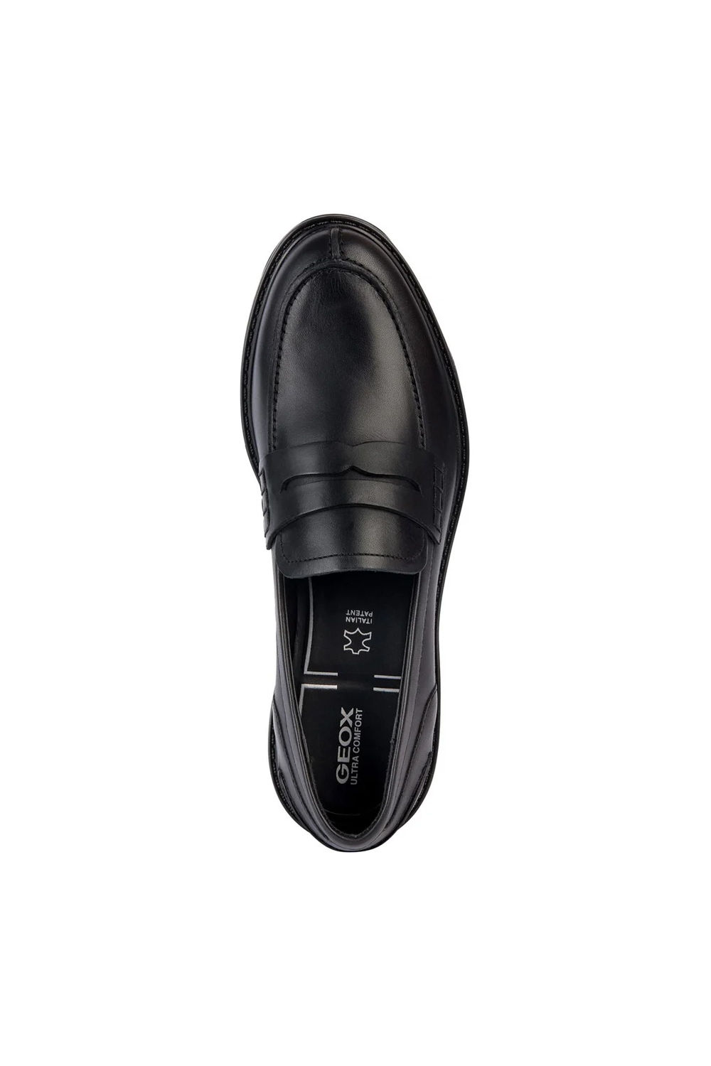 Black Walk Pleasure Leather Moccasins, Image 4 of 5
