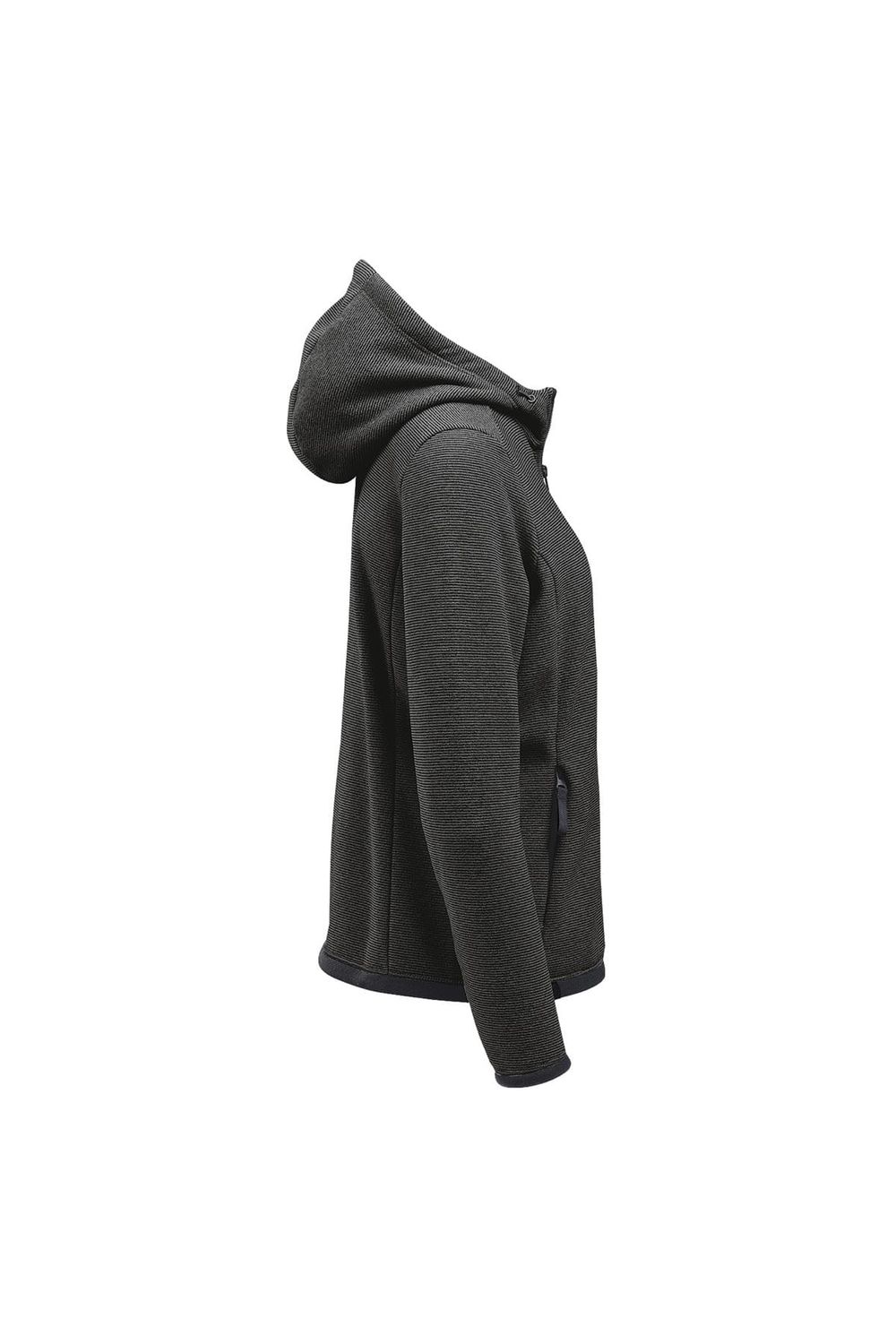 Charcoal Medusa Fleece Full Zip Hoodie, Image 3 of 6