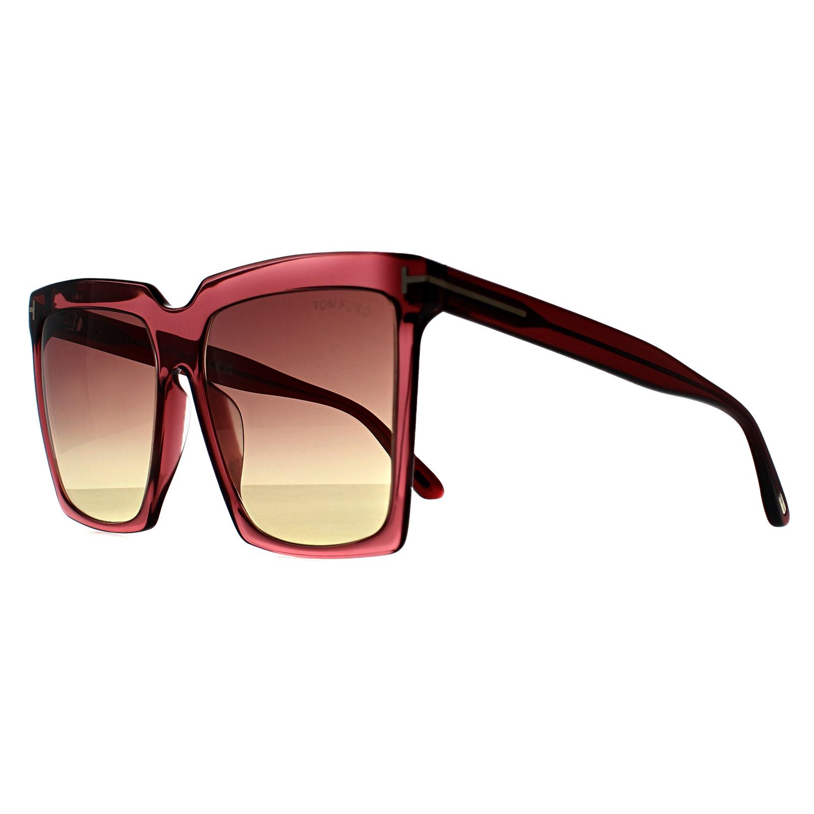 Red Square Shiny Bordeaux Bordeaux Gradient Sabrina FT0764, Image 2 of 3