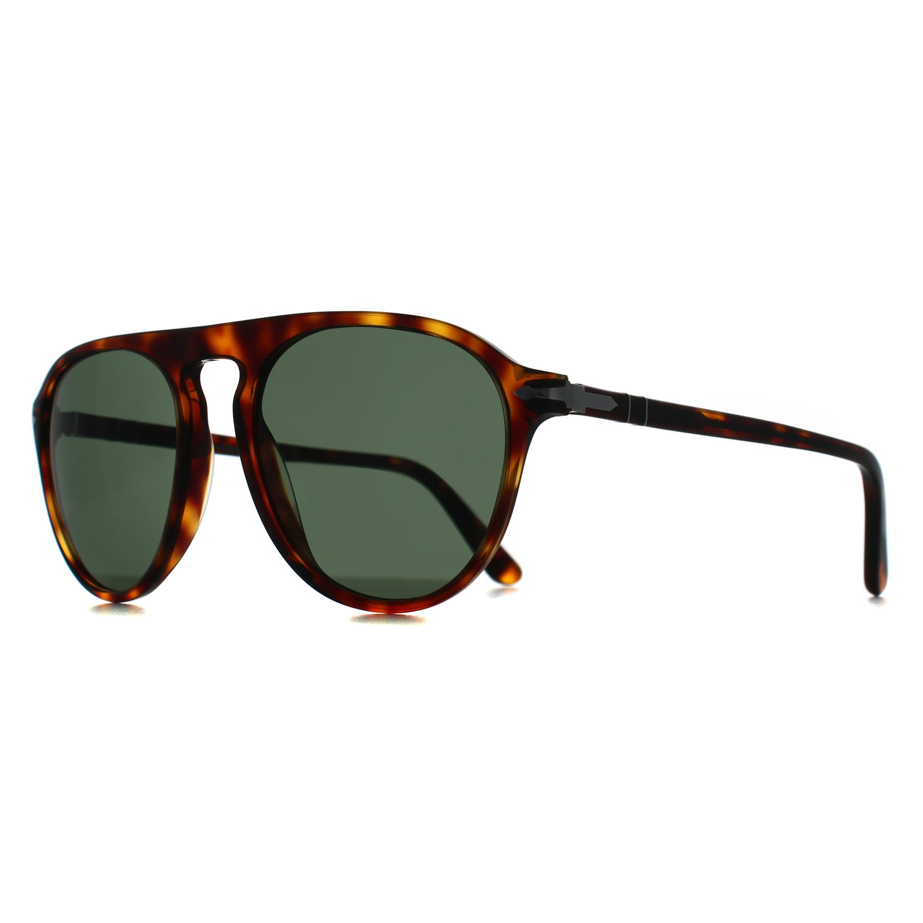 Brown Aviator Havana Green PO3302S, Image 2 of 3