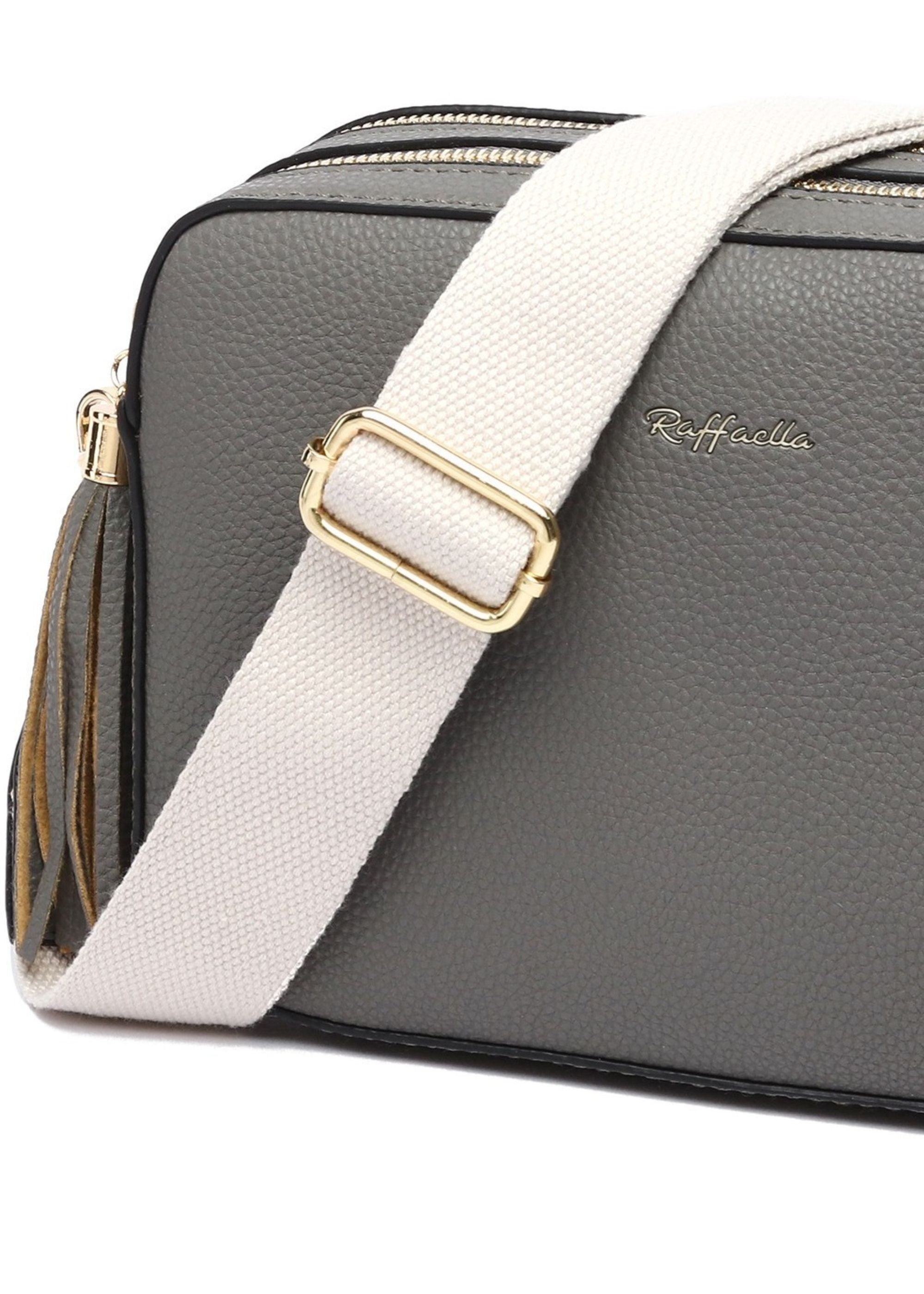 Grey Raffaella Grey Cross Body Camera Bag, Image 2 of 2