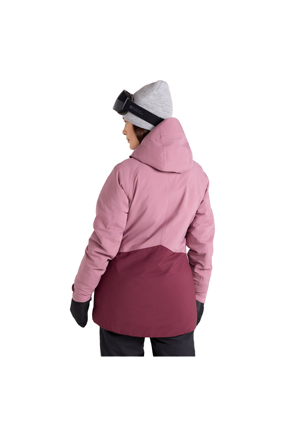 Purple Alpine Waterproof Padded Ski Jacket, Image 4 of 6