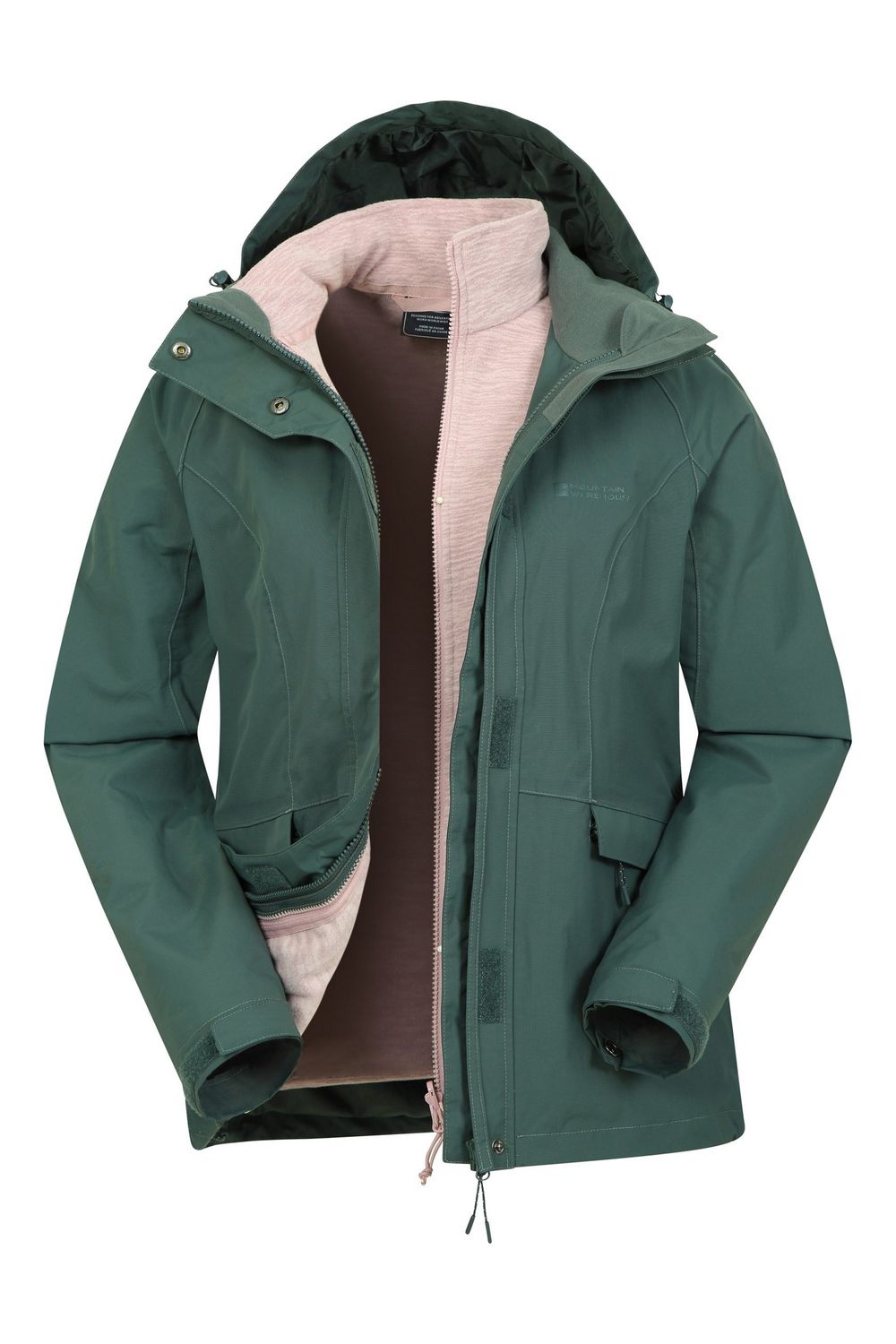 Green Thunderstorm II 3 in 1 Waterproof Jacket, Image 1 of 4