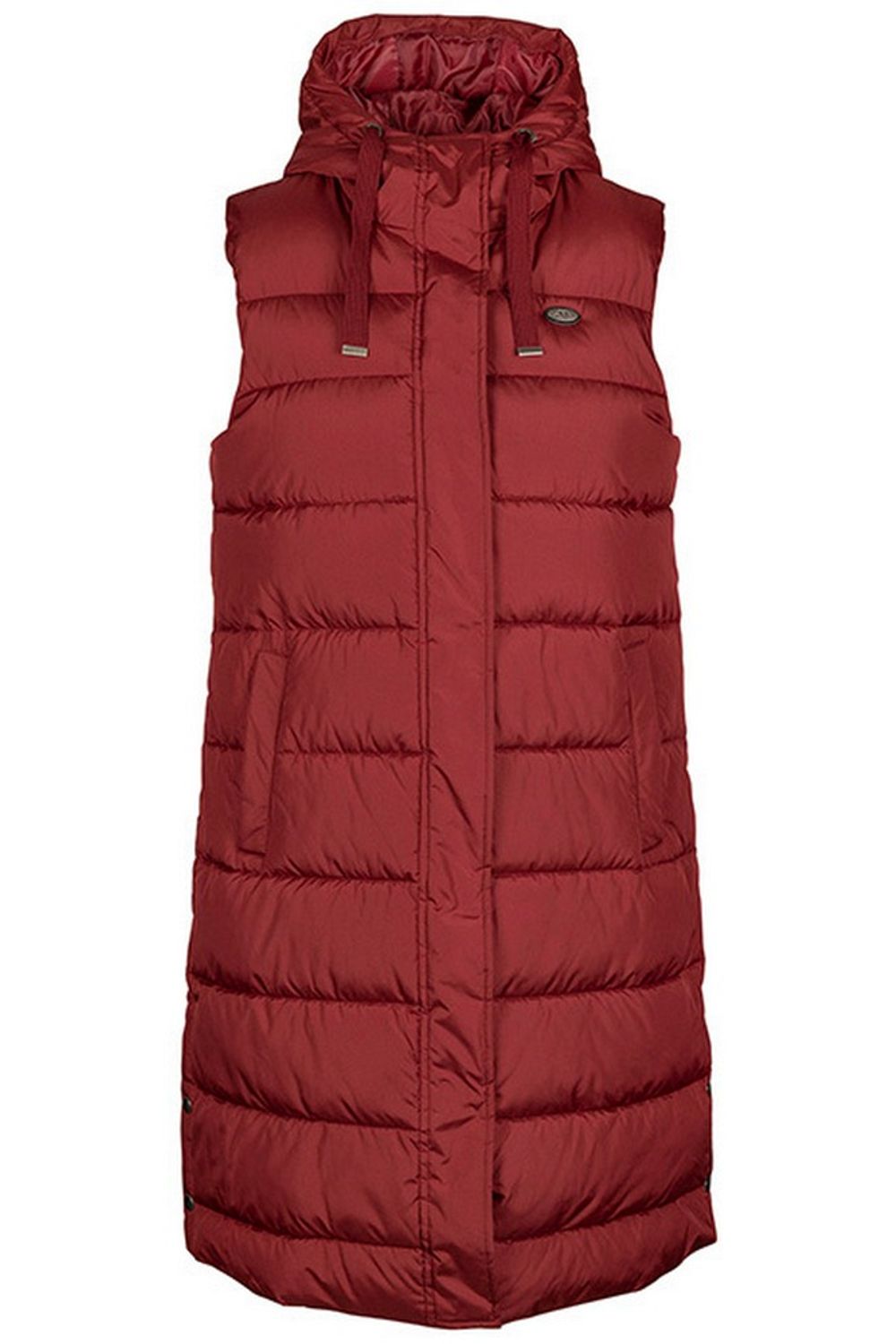 Wine Leona Quilted Gilet, Image 1 of 4