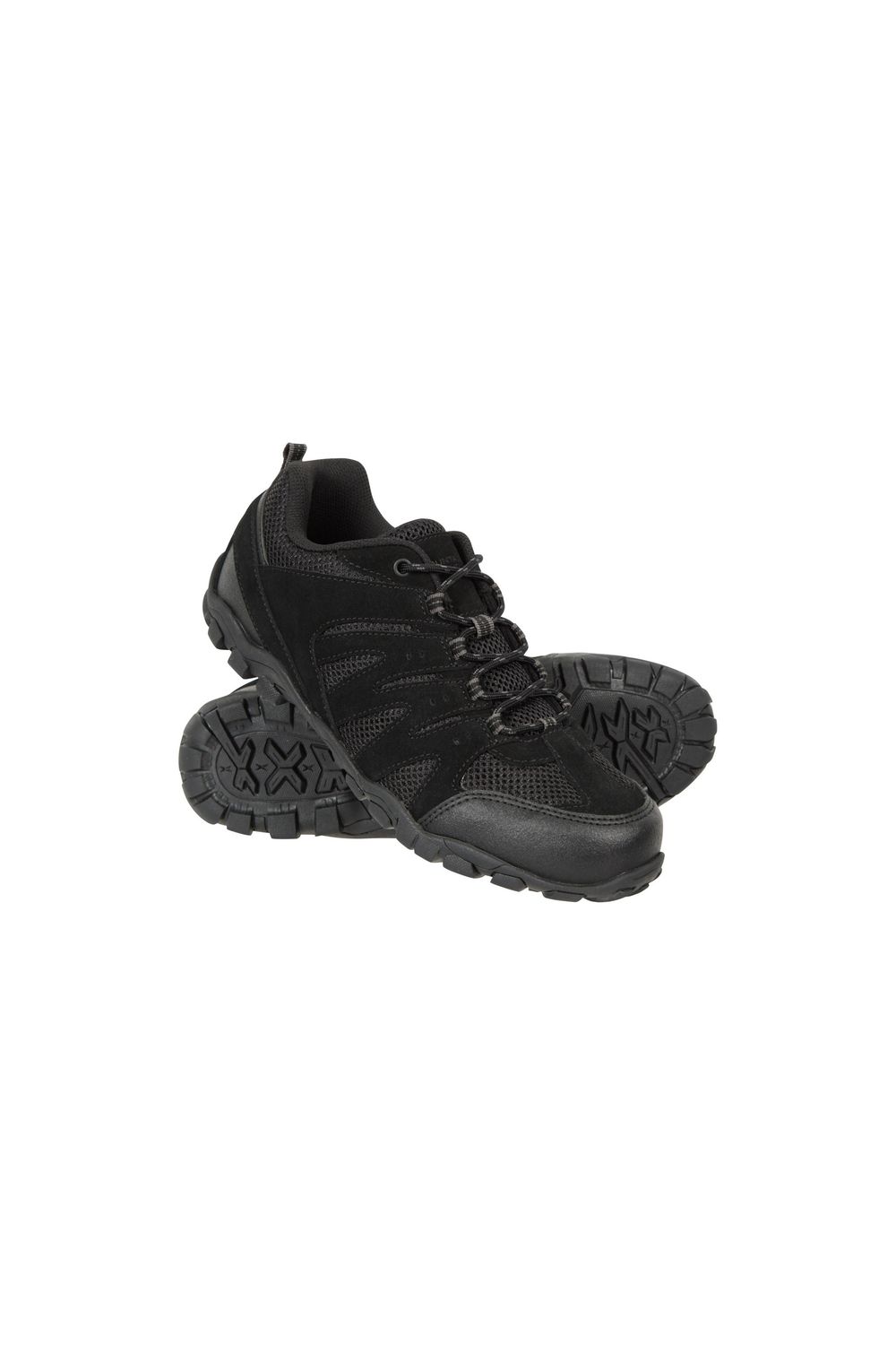 Black Outdoor II Suede Walking Shoes, Image 6 of 6
