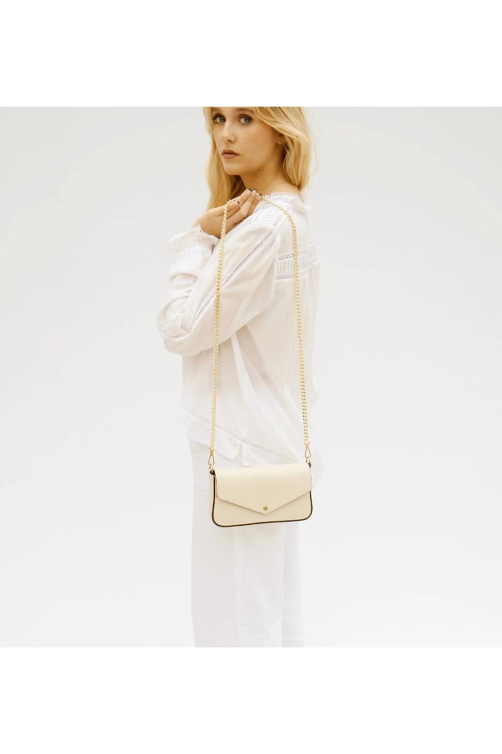 Stone The Munro Stone Leather Shoulder Bag, Image 4 of 8
