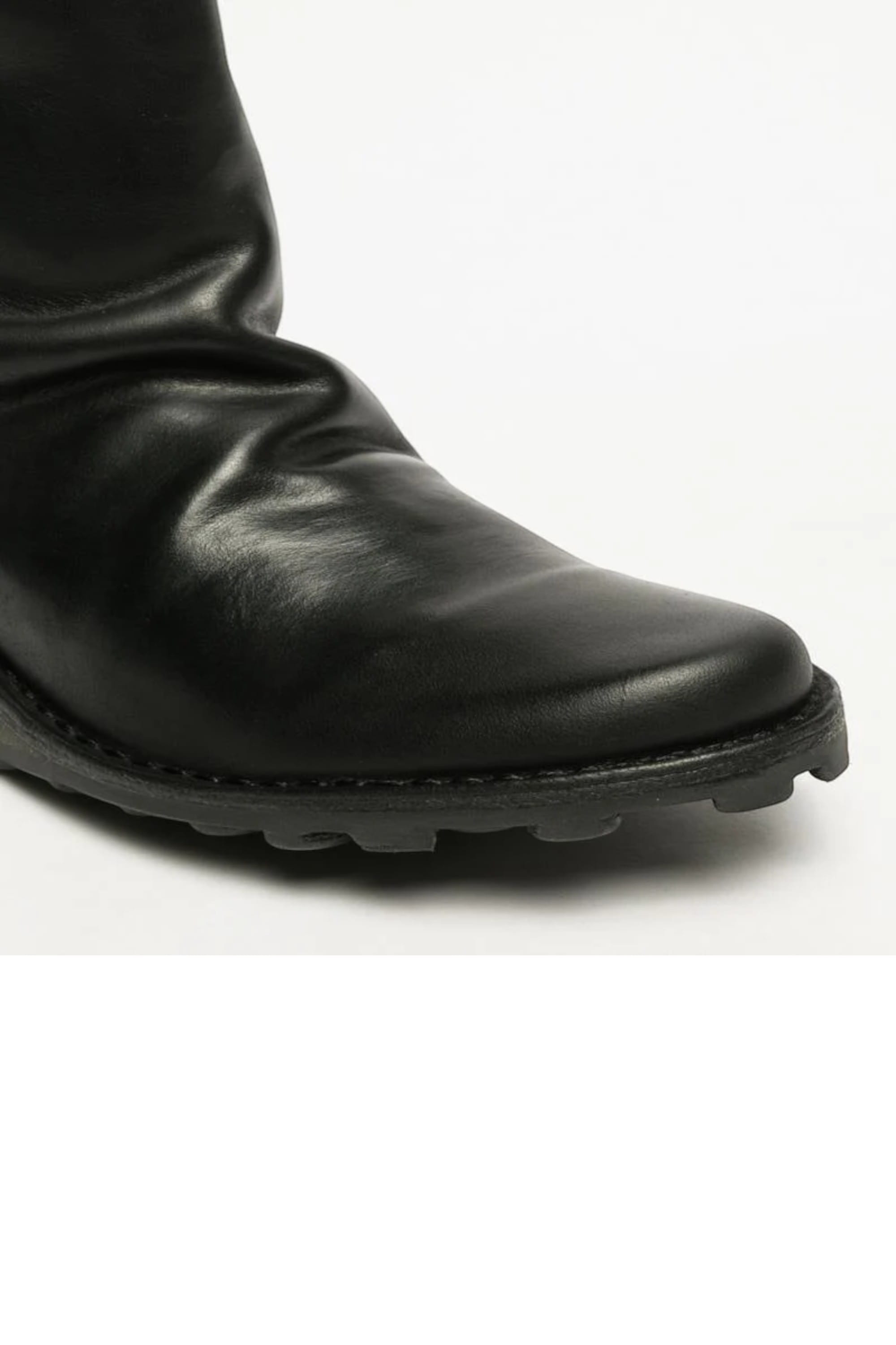 Black Womens Leather Heel Ankle Boots - Mon944, Image 8 of 8