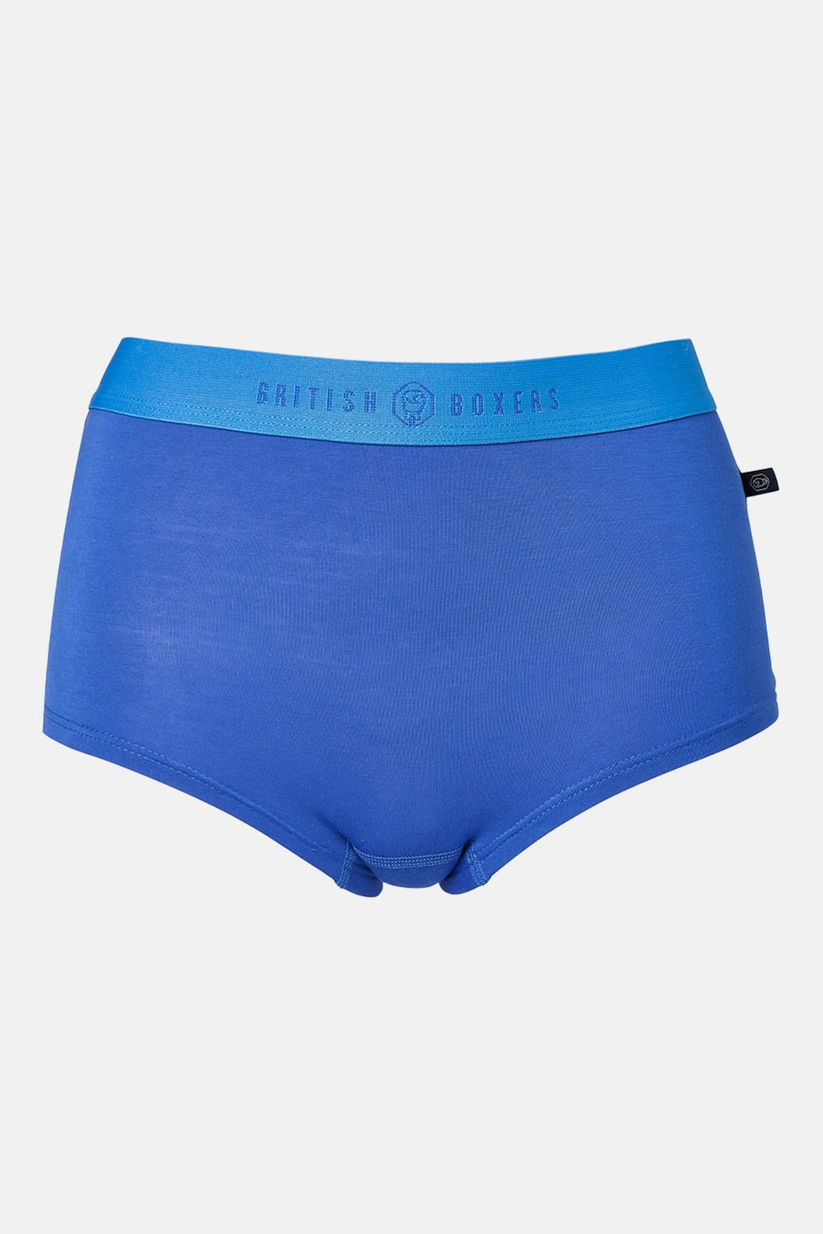 Teal Pack of Three "Amusements" Cotton Hipster Boxer Briefs, Image 2 of 8