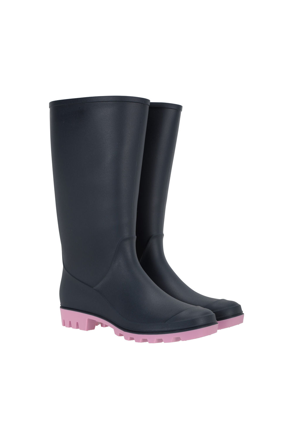 Navy Blue Splash Wellington Boots, Image 1 of 6