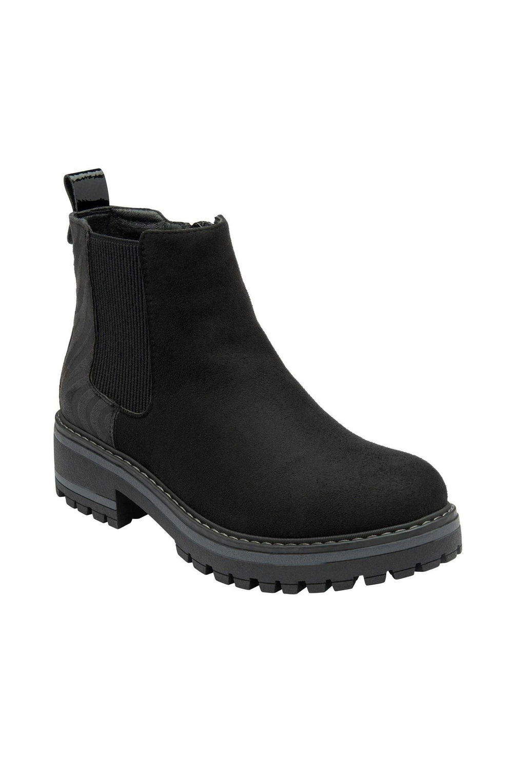 Black Prescott Suede Chelsea Boots, Image 1 of 3