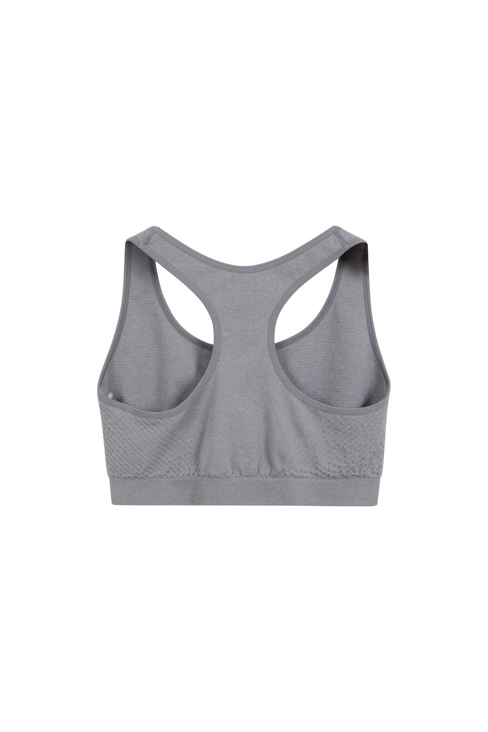Grey AntiChafe Seamless Sports Bra, Image 6 of 6