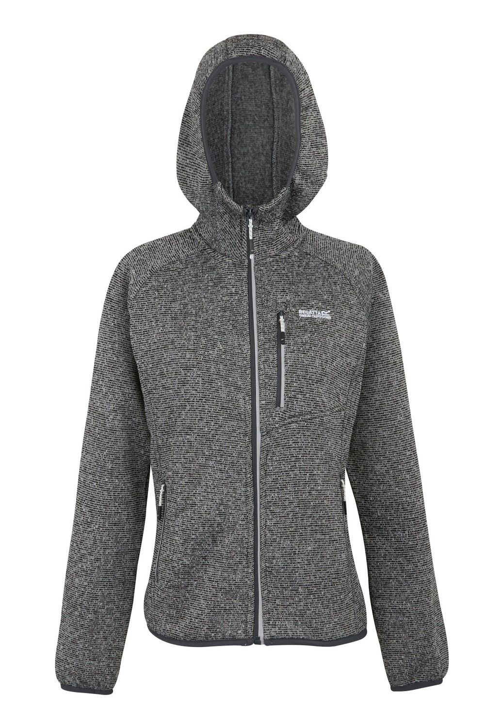 Charcoal Newhill Hooded Fleece Jacket, Image 1 of 5