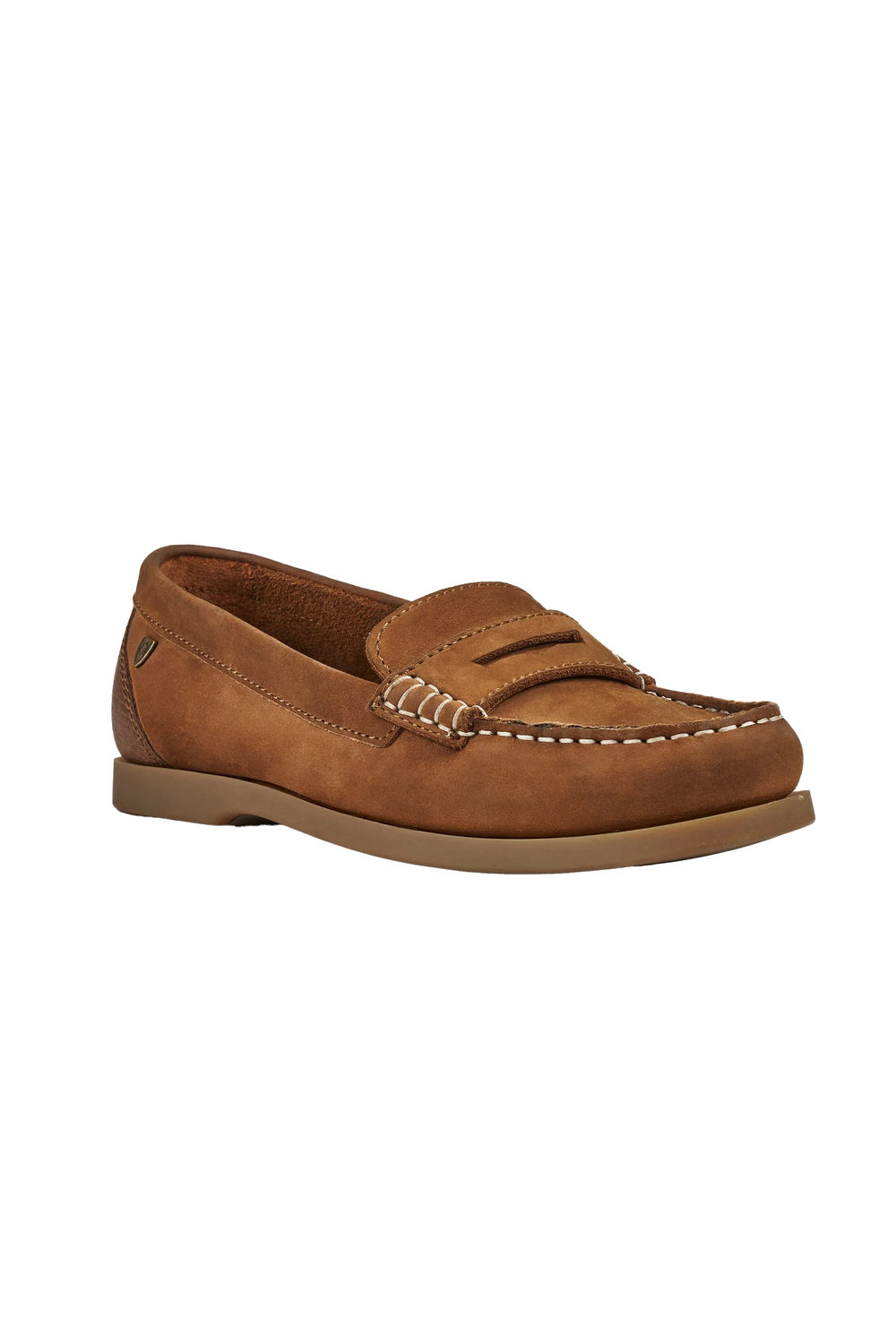 Tan Forli Leather Deck Shoes, Image 2 of 6