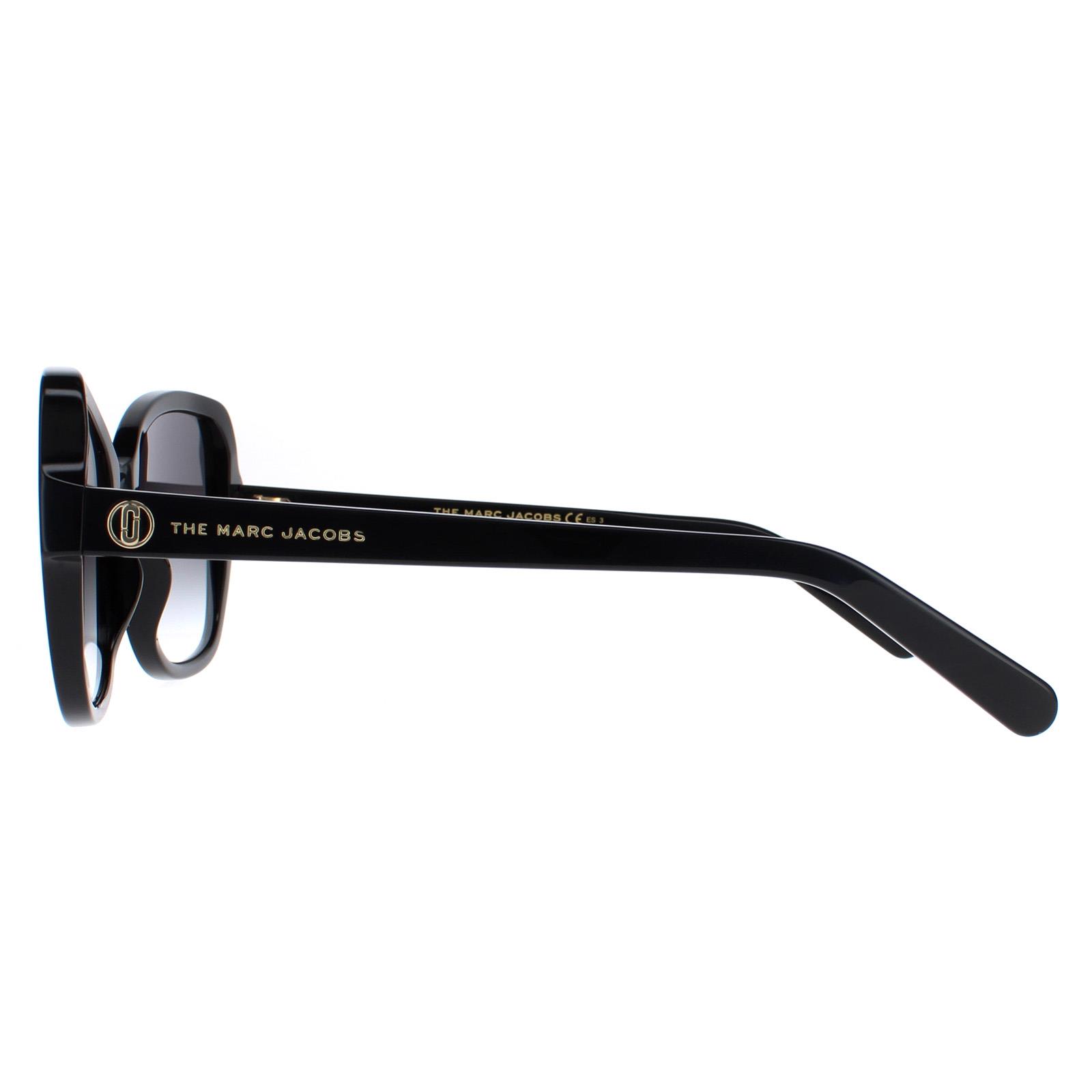 Black Marc Jacobs Black Butterfly Black Grey Gradient MARC 555/S, Image 3 of 4