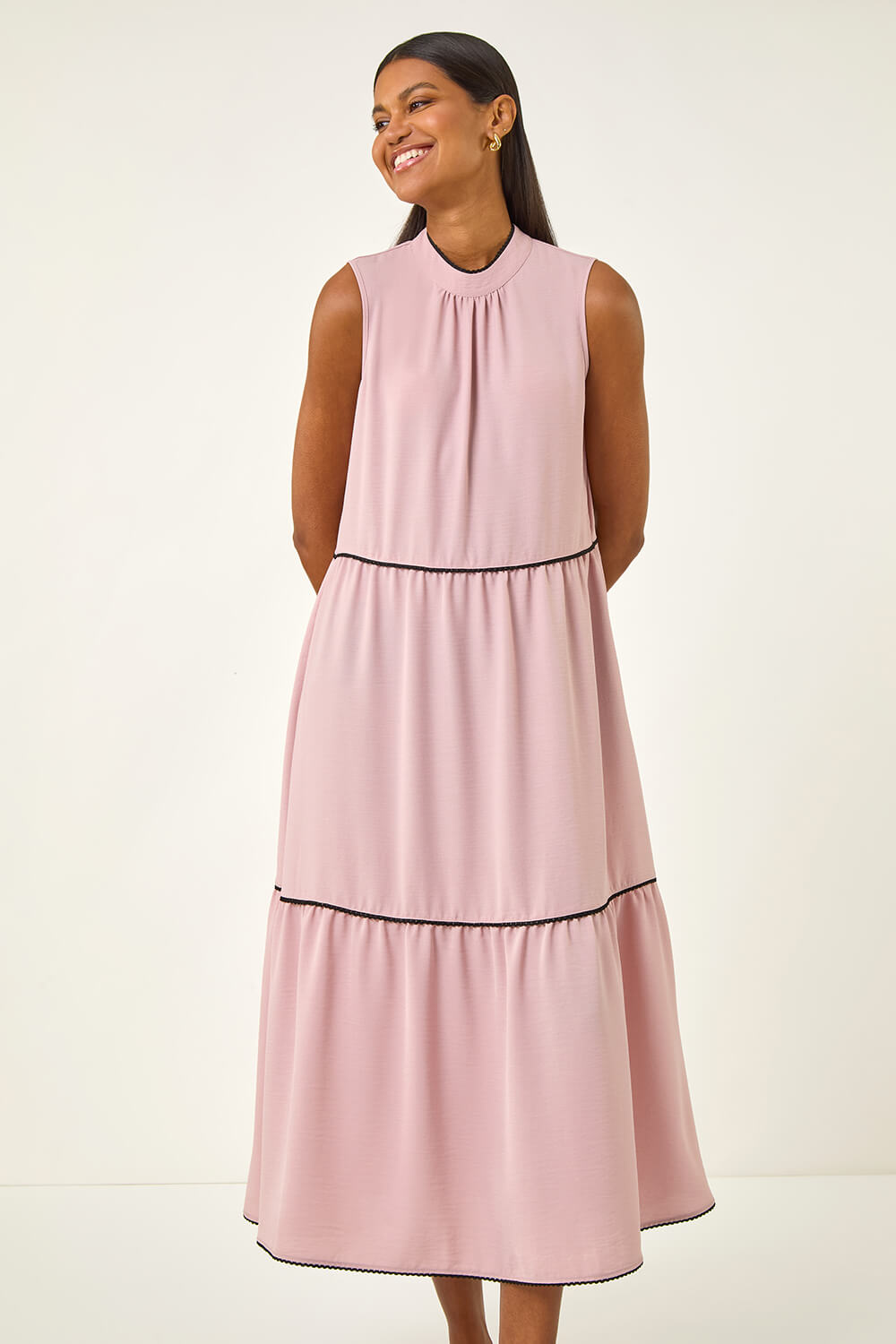 strapless open back dress Womens Misha Dress main image 1