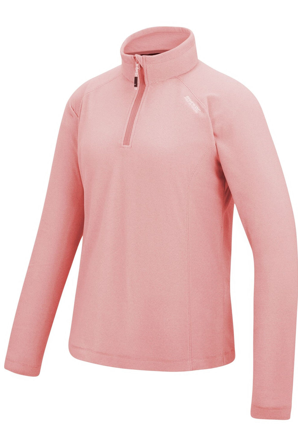Peach Great Outdoors Montes Half Zip Fleece Top, Image 3 of 4